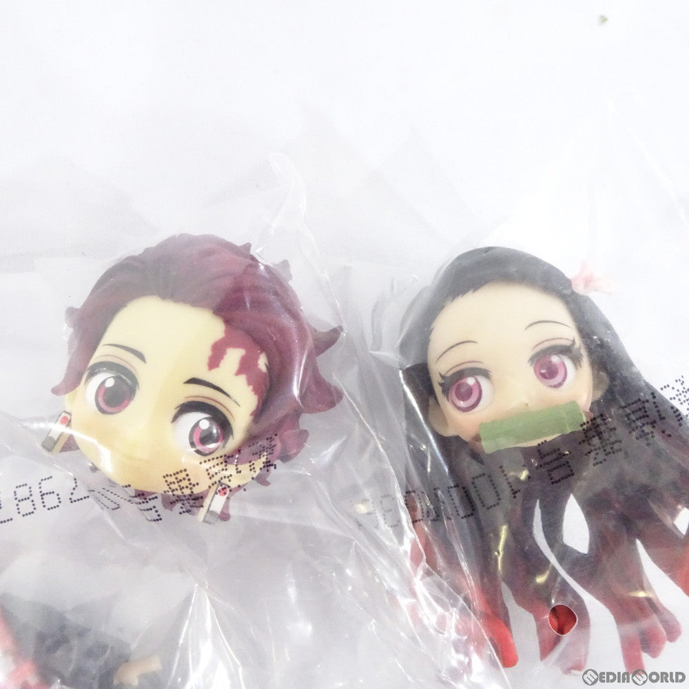 【中古即納】[FIG] Q posket petit 竈門炭治郎&竈門禰豆子(かまどたんじろう&かまどねずこ) ジャンプ50周年応募者全員サービス 鬼滅の刃 完成品 フィギュア(39018) バンプレスト(20190131)