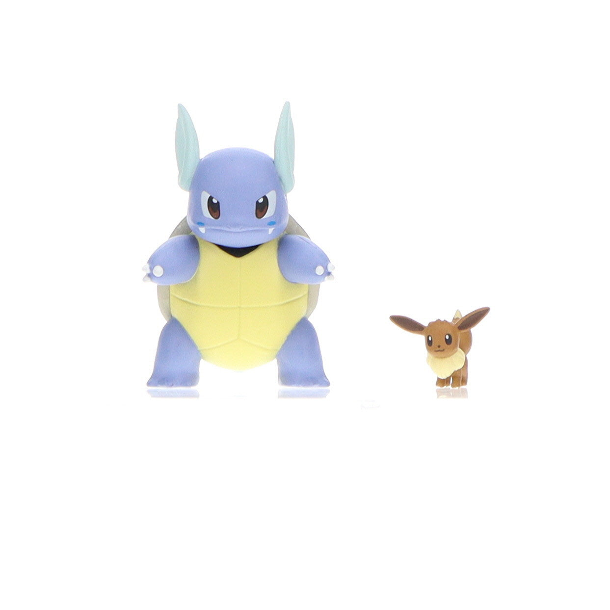 【中古即納】[FIG] (単品)(食玩) ポケモンスケールワールド カントー地方 3.イーブイ&カメール ポケットモンスター 1/20 完成品 フィギュア バンダイ(20191028)