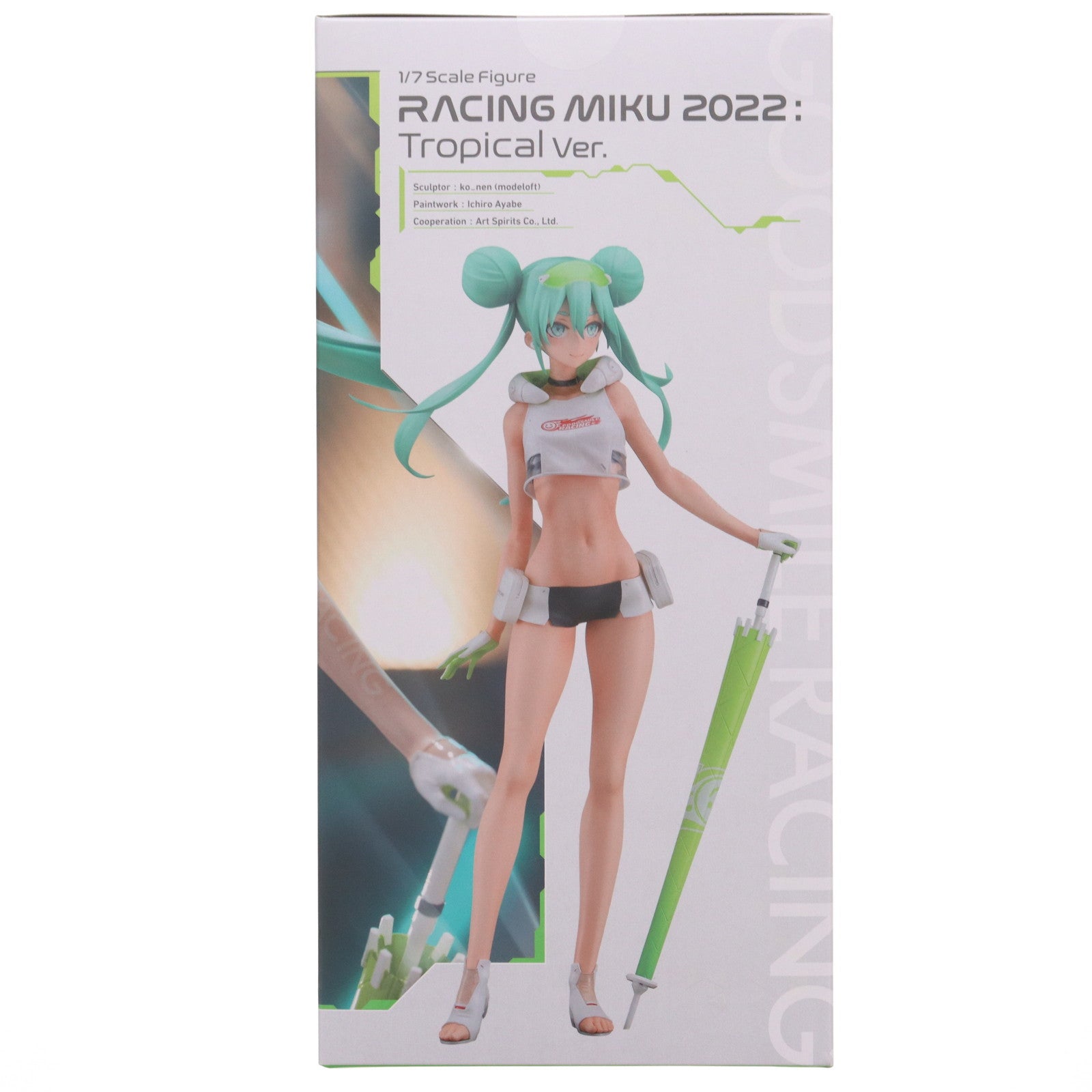 【中古即納】[FIG] レーシングミク 2022 Tropical Ver. 初音ミク GTプロジェクト 1/7 完成品 フィギュア マックスファクトリー(20240530)