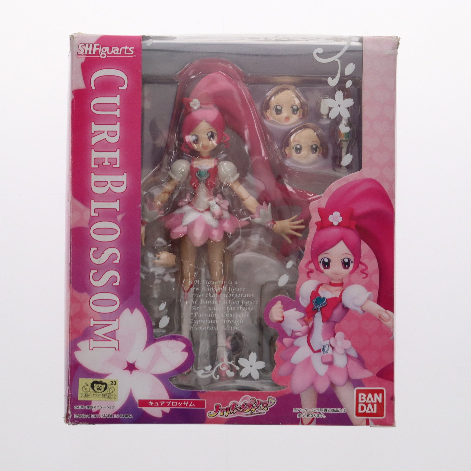 【中古即納】[FIG] S.H.Figuarts(フィギュアーツ) キュアブロッサム ハートキャッチプリキュア! 完成品 可動フィギュア バンダイ(20110319)