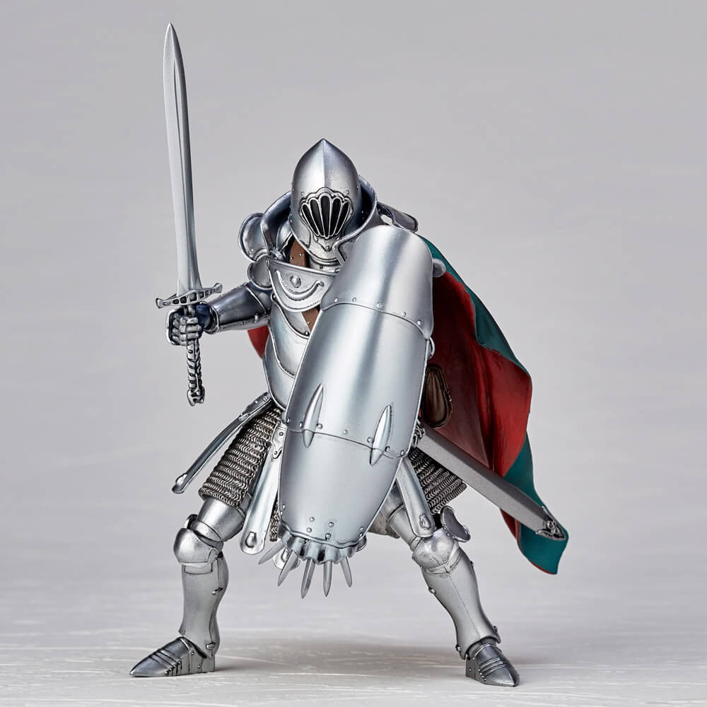 【中古即納】[FIG] (再々販) タケヤ式自在置物 トルメキア装甲兵 クシャナ親衛隊Ver. 風の谷のナウシカ 完成品 可動フィギュア 海洋堂(20250425)