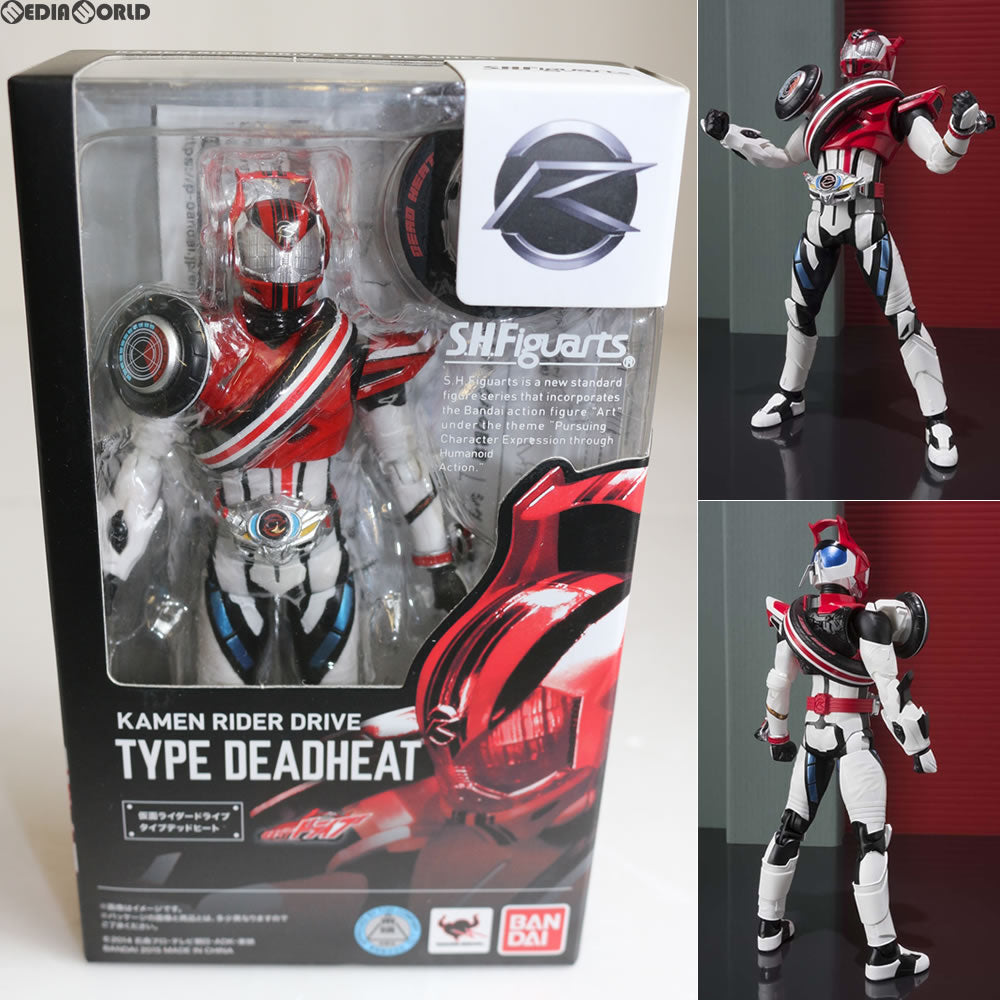 【中古即納】[FIG] S.H.Figuarts(フィギュアーツ) 仮面ライダードライブ タイプデッドヒート 完成品 可動フィギュア バンダイ(20150808)