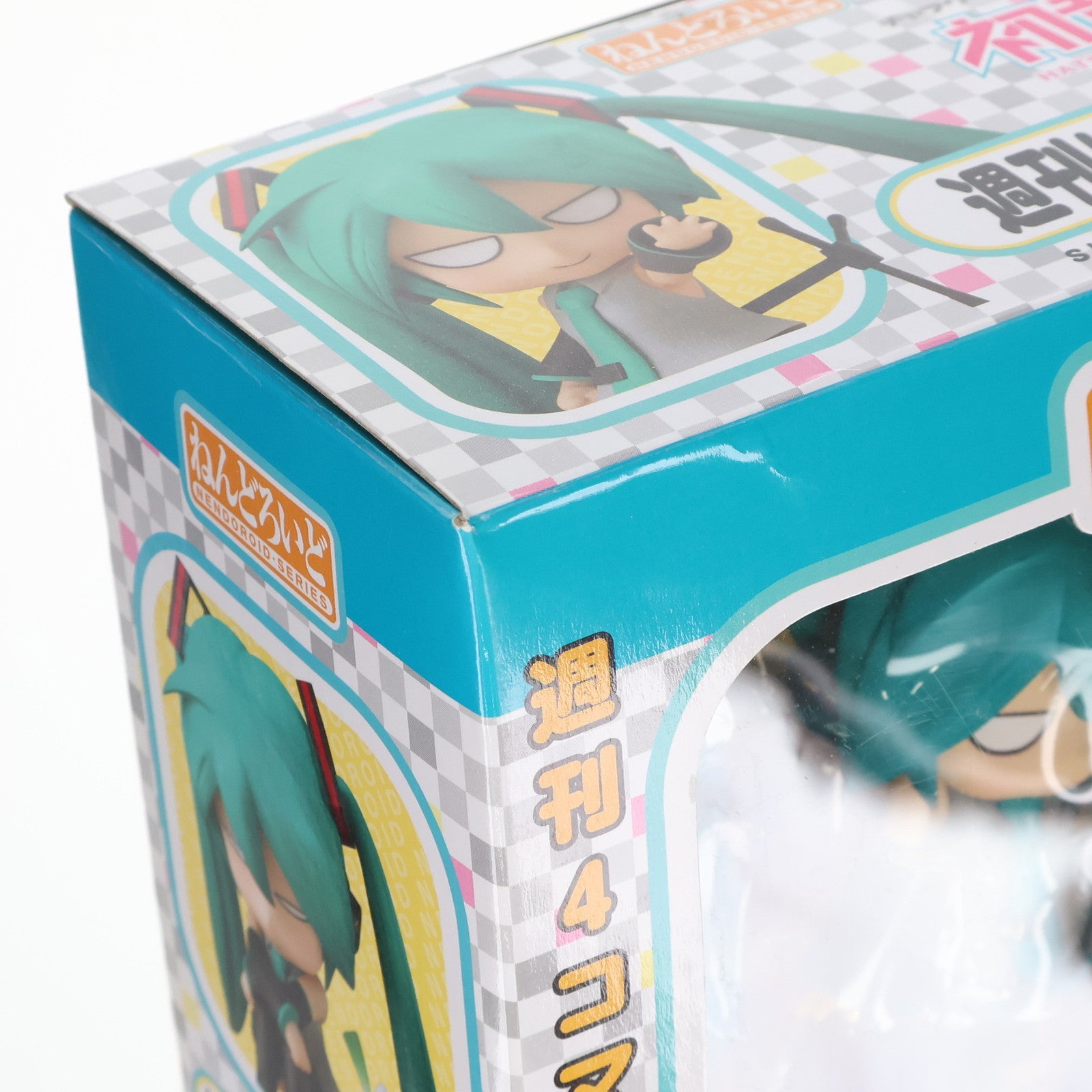 【中古即納】[FIG] ねんどろいど 212 週刊はじめての初音ミク Amazon.co.jp限定 「Amazon.co.jpダンボール ペーパークラフト」付き 完成品 可動フィギュア グッドスマイルカンパニー(20120427)