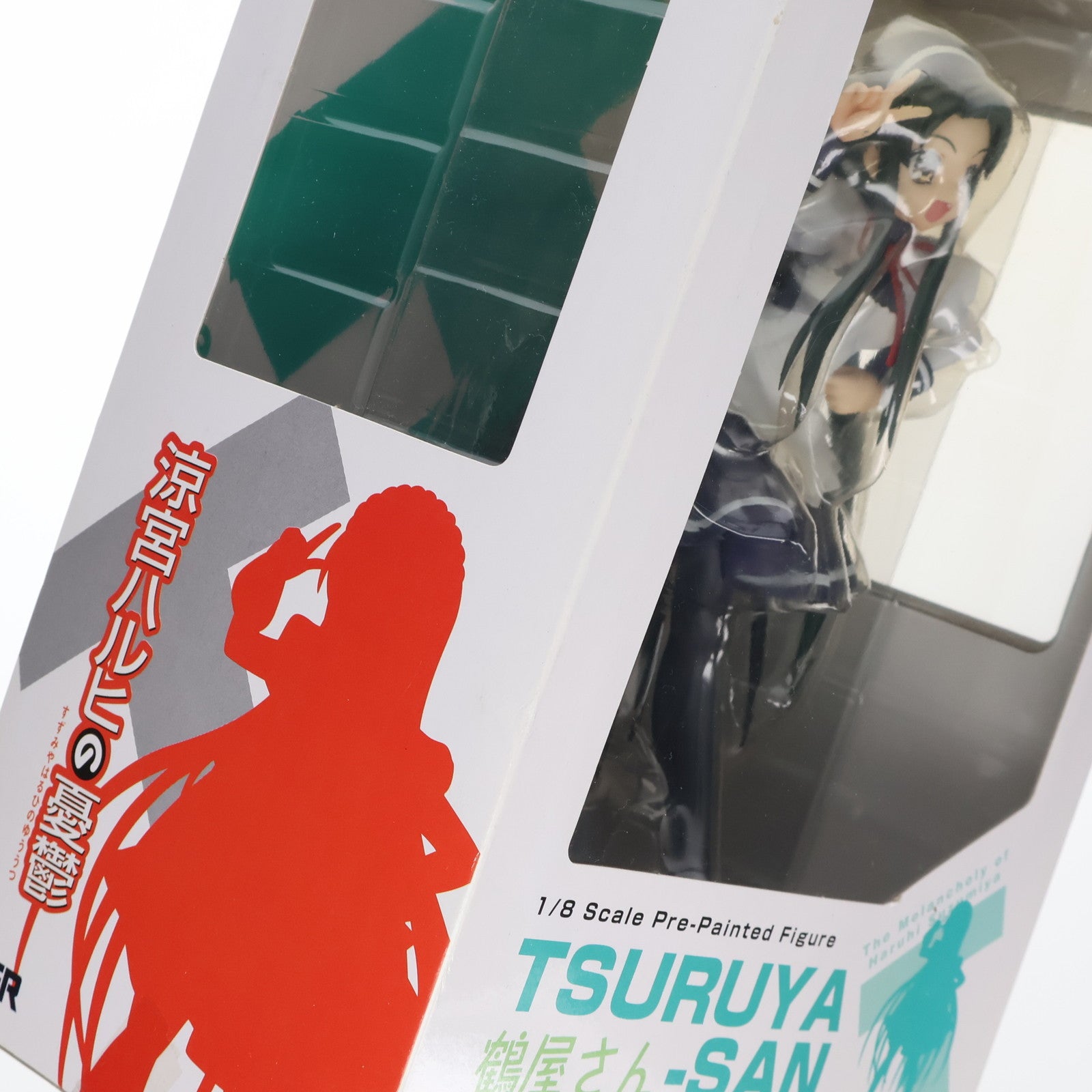 【中古即納】[FIG] 鶴屋さん(つるやさん) メイドVer. 涼宮ハルヒの憂鬱 1/8 完成品 フィギュア キャラアニ/アルター(20071130)