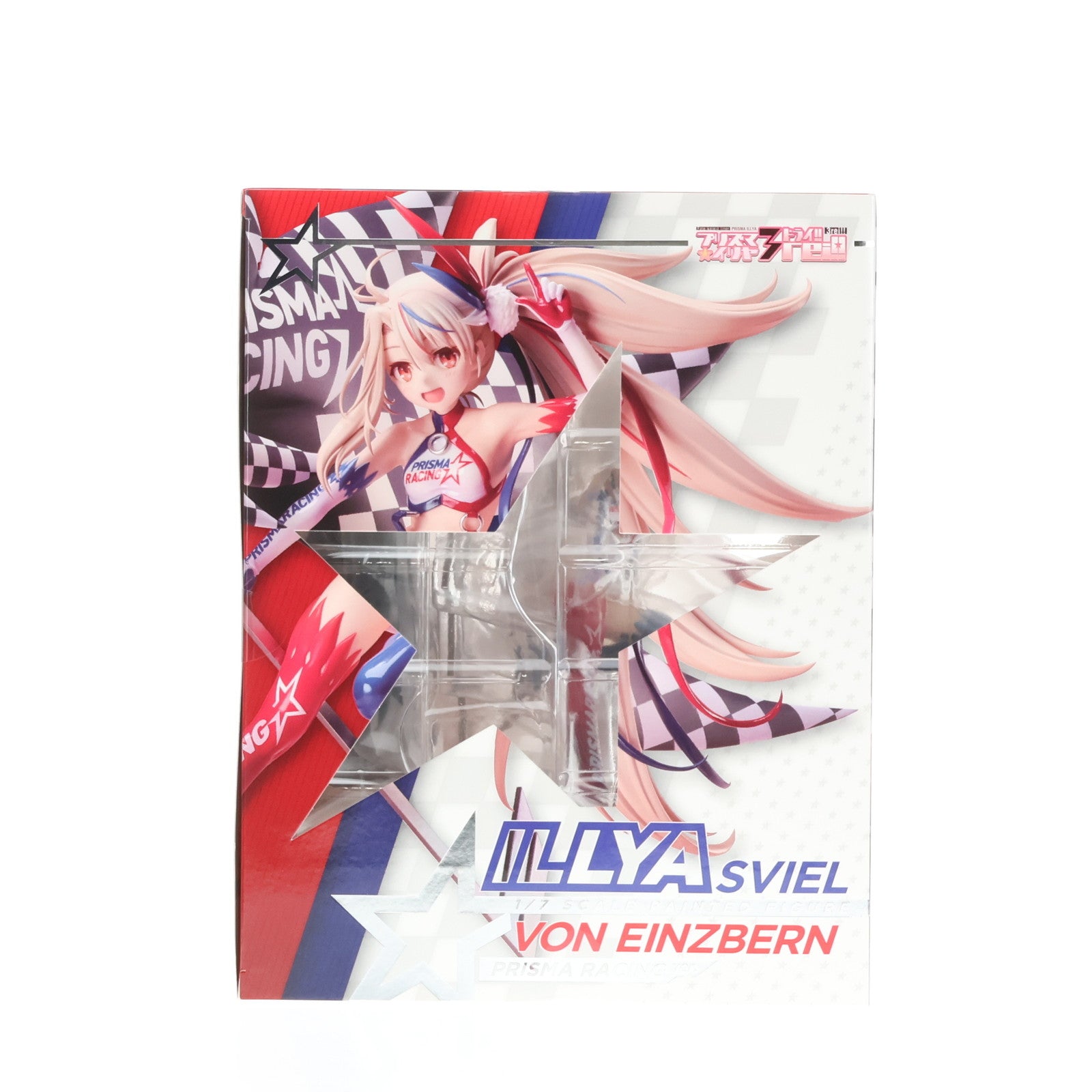 【中古即納】[FIG] イリヤスフィール・フォン・アインツベルン PRISMA Racing ver. Fate/kaleid liner(フェイト/カレイドライナー) プリズマ☆イリヤ ドライ!! 1/7 完成品 フィギュア ストロンガー(20220630)
