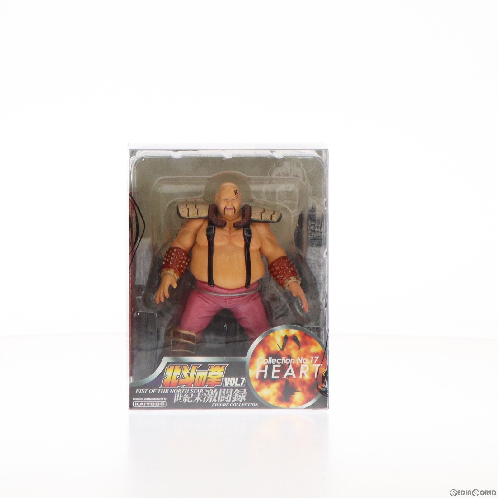 【中古即納】[FIG] 世紀末激闘録コレクションVol.7 コレクションNo.17 ハート 北斗の拳 完成品 フィギュア 海洋堂(20080419)