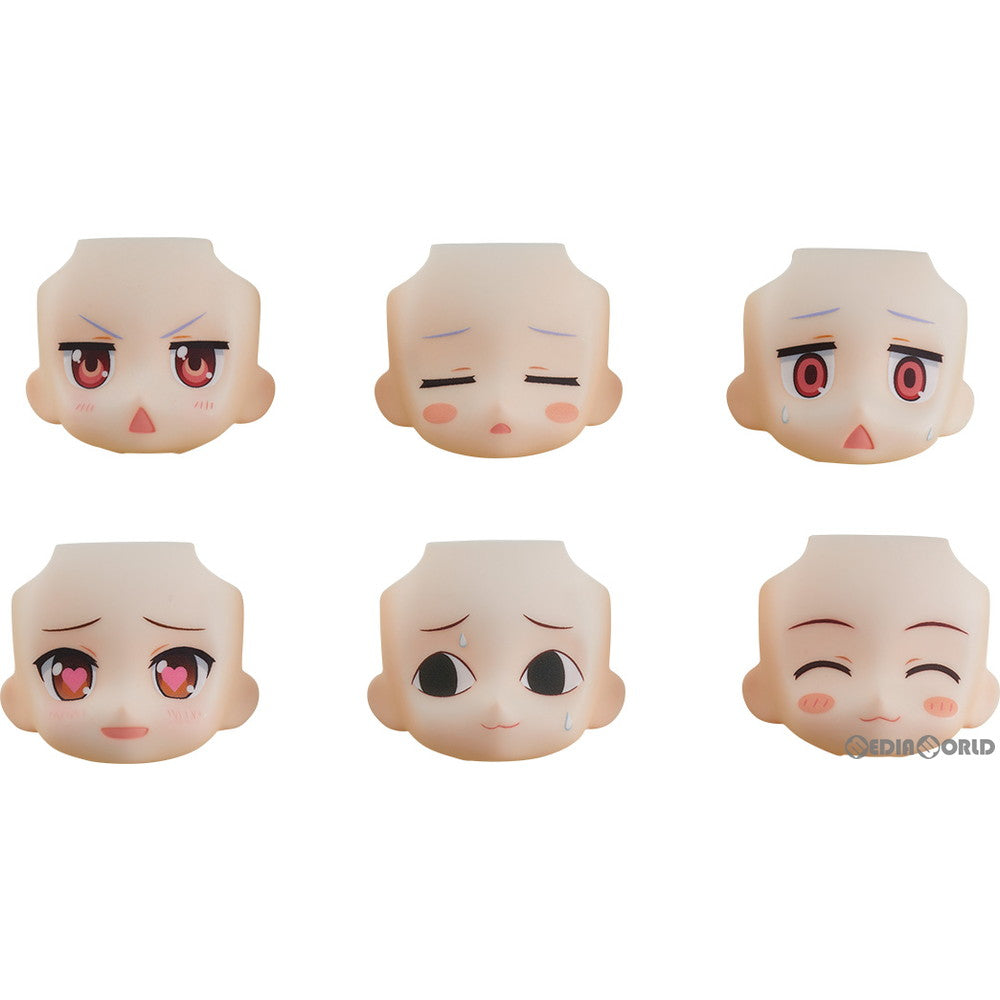 【中古即納】[FIG] (BOX) ねんどろいどもあ とりかえっこフェイス のんのんびより のんすとっぷ フィギュア用アクセサリ(6個) グッドスマイルカンパニー(20211001)