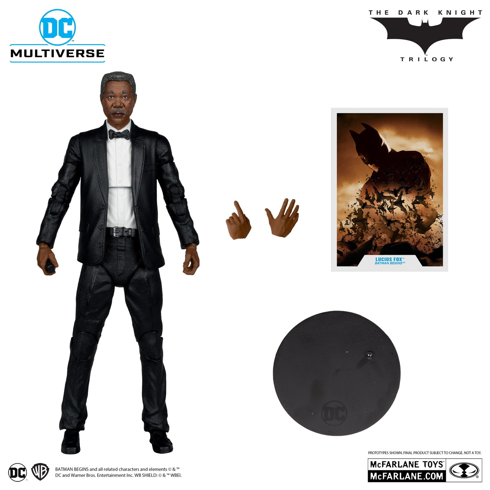 【中古即納】[FIG] DCマルチバース #293 ルーシャス・フォックス(プラチナム・エディション)[映画『バットマン ビギンズ』] DCコミックス 完成品 7インチ・アクションフィギュア マクファーレン・トイズ(20240930)