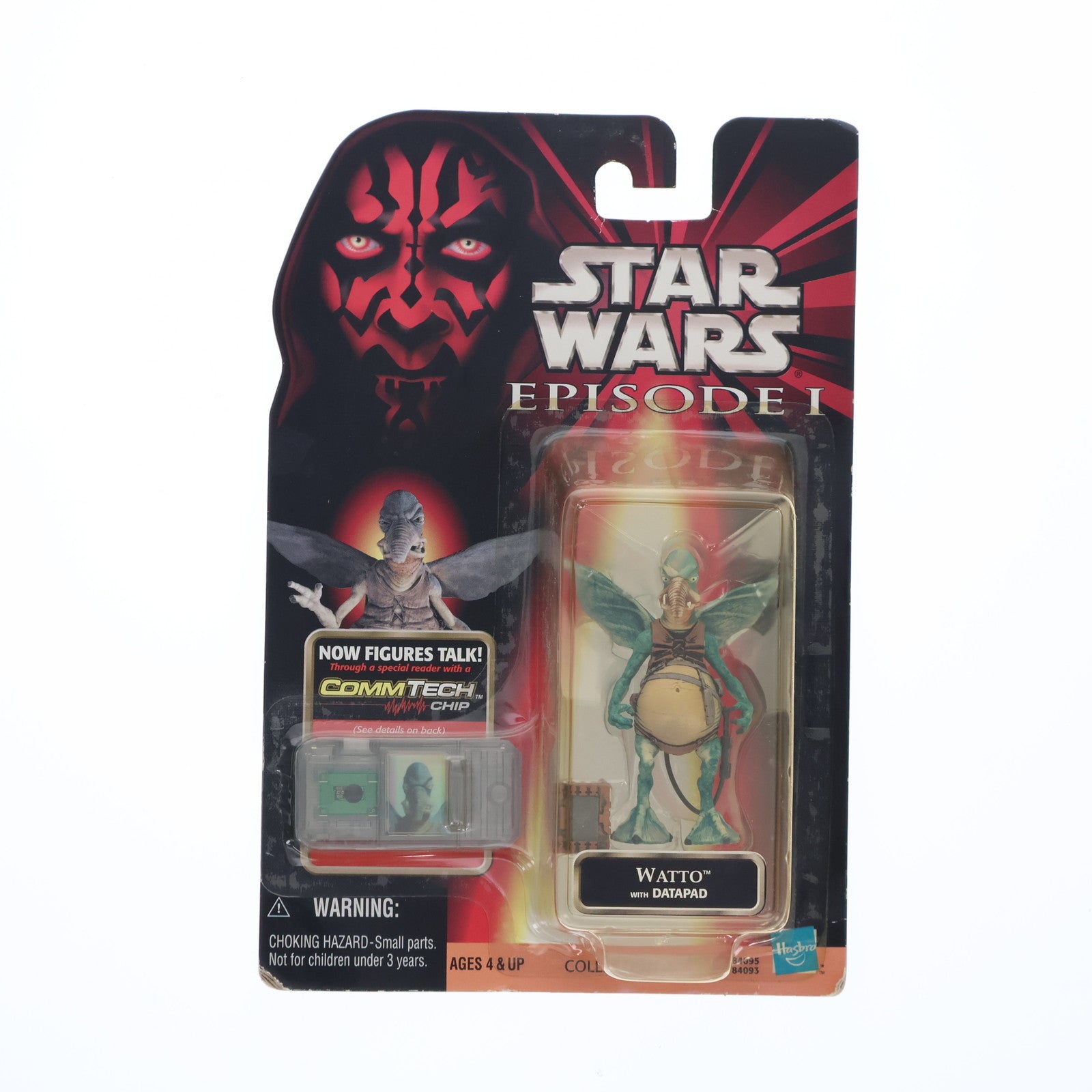 【中古即納】[FIG] コムテック ベーシックフィギュア ワトー STAR WARS(スター・ウォーズ) エピソード1/ファントム・メナス 完成品 可動フィギュア ハズブロ/トミー(19991231)