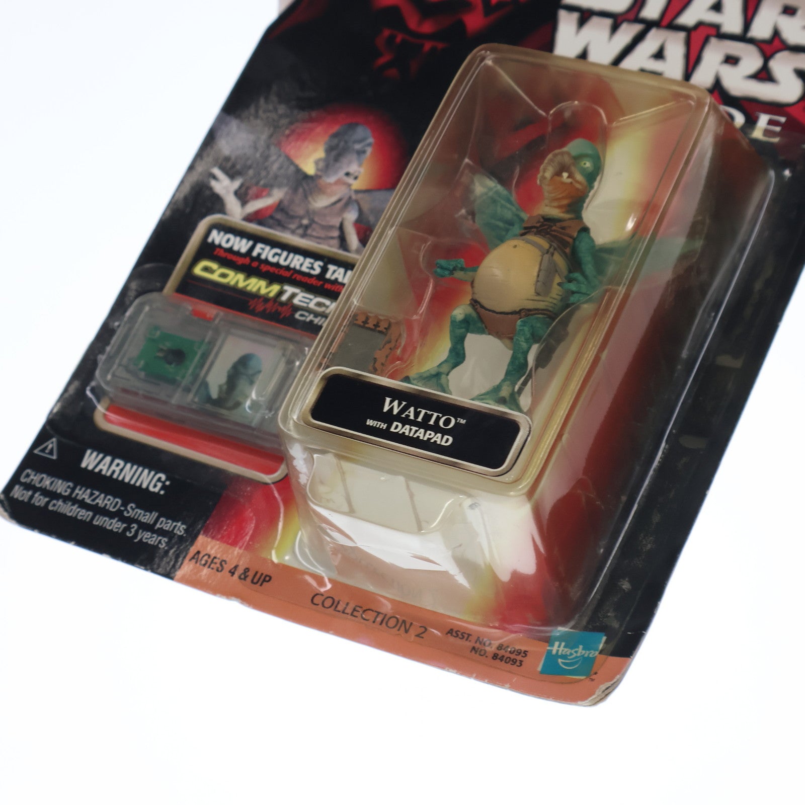 【中古即納】[FIG] コムテック ベーシックフィギュア ワトー STAR WARS(スター・ウォーズ) エピソード1/ファントム・メナス 完成品 可動フィギュア ハズブロ/トミー(19991231)