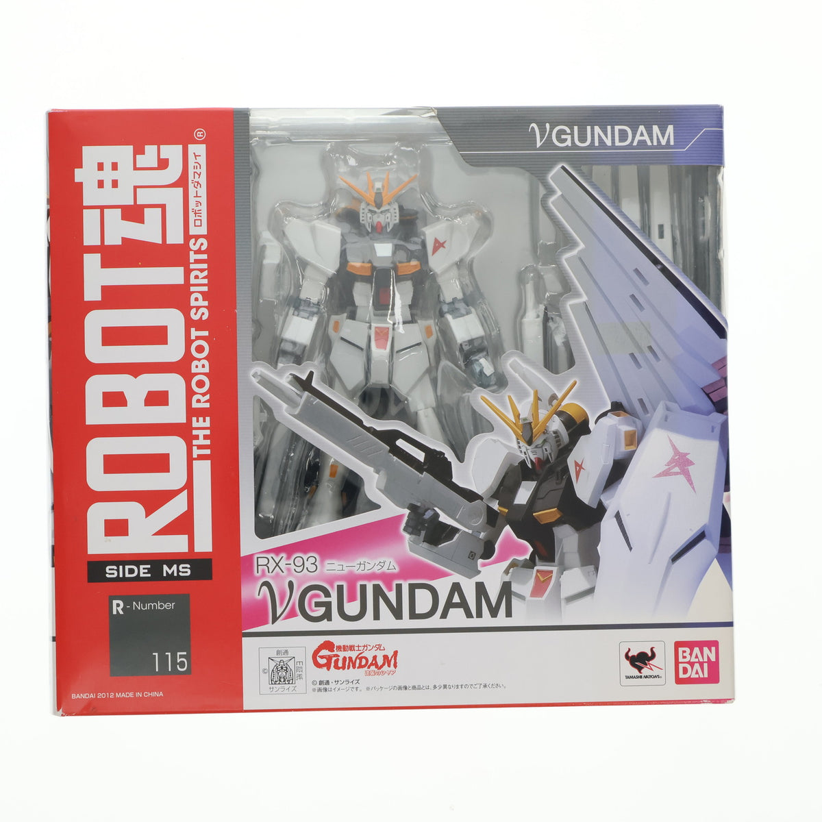 BANDAI - 未開封品 ROBOT魂 νガンダム(ニューガンダム)機動戦士ガンダム逆襲のシャア METAL ROBOT魂 ＜SIDE MS＞ νガンダム | 魂ウェブ