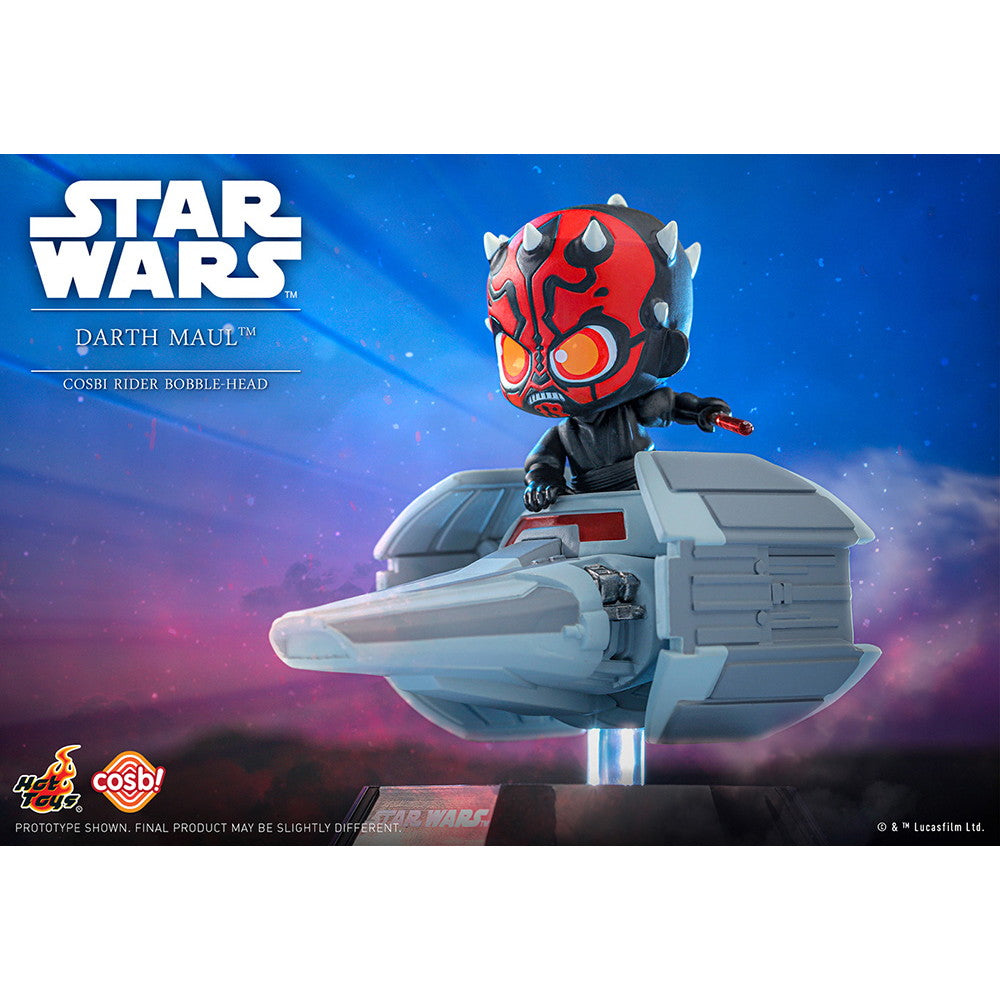 【中古即納】[FIG] Cosbi(コスビ) スター・ウォーズ・コレクション #036 ダース・モール&シス・インフィルトレーター[映画『スター・ウォーズ』] STAR WARS 完成品 フィギュア(CBX-SW#036) ホットトイズ(20241031)