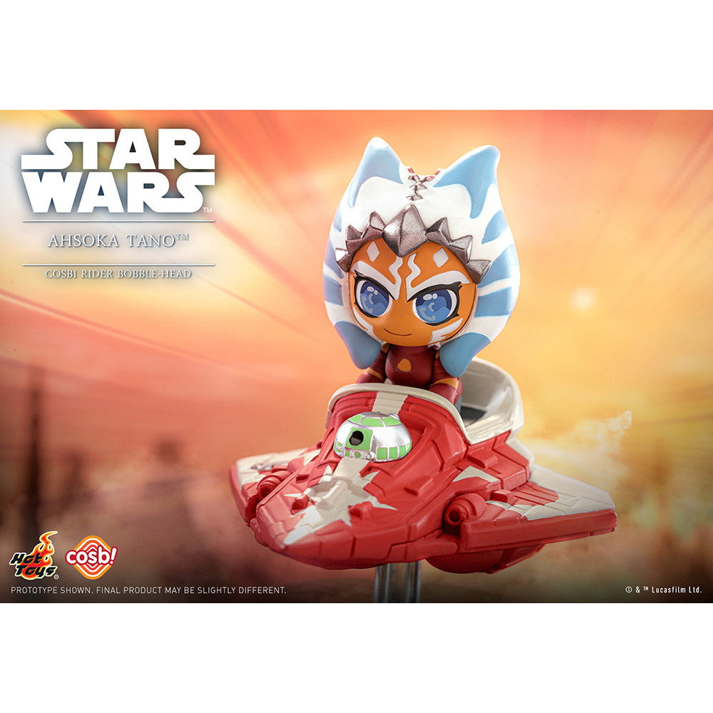 【中古即納】[FIG] Cosbi(コスビ) スター・ウォーズ・コレクション #034 アソーカ・タノ&ジェダイ・スターファイター[アニメ『スター・ウォーズ:クローン・ウォーズ』] STAR WARS 完成品 フィギュア(CBX-SW#034) ホットトイズ(20241031)