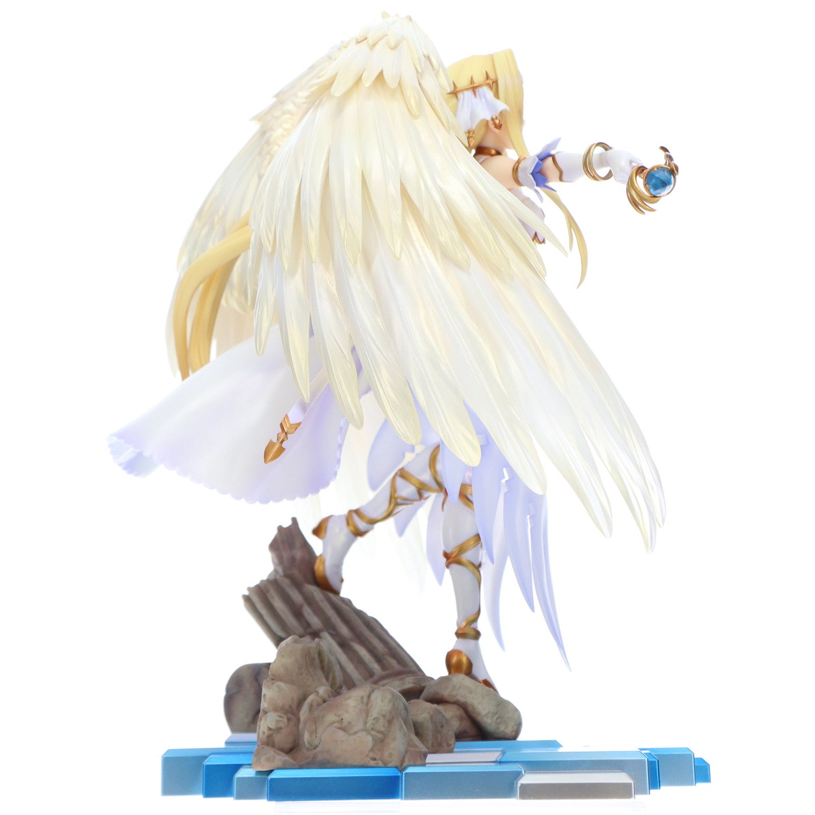 【中古即納】[FIG] 2種同時購入特典付属 eStream Store限定 SHIBUYA SCRAMBLE FIGURE アリス -光輝の天使Ver-&アスナ -癒しの天使Ver- 2種セット ソードアート・オンライン アリシゼーション 1/7 完成品 フィギュア eStream/アルファサテライト(20210331)