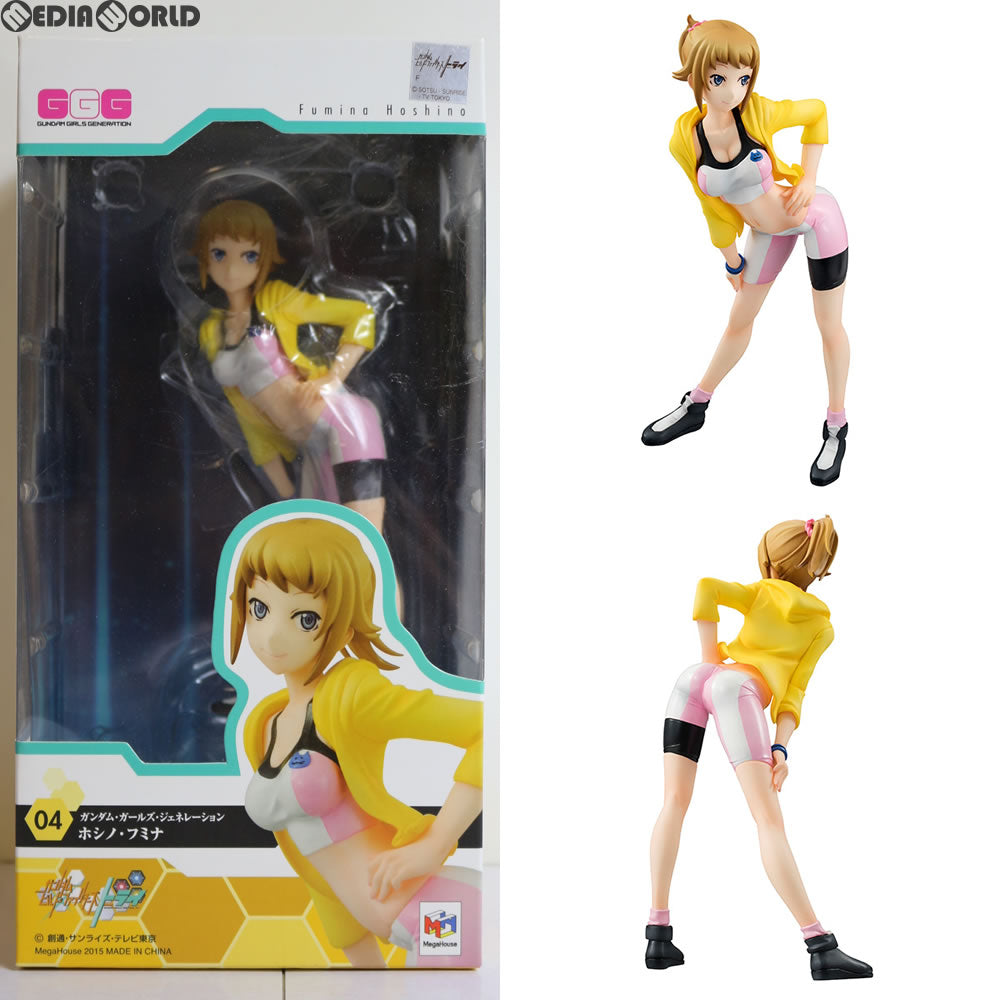 【中古即納】[FIG] GGG(ガンダム・ガールズ・ジェネレーション) ホシノ・フミナ ガンダムビルドファイターズトライ 1/10 完成品 フィギュア メガハウス(20150729)