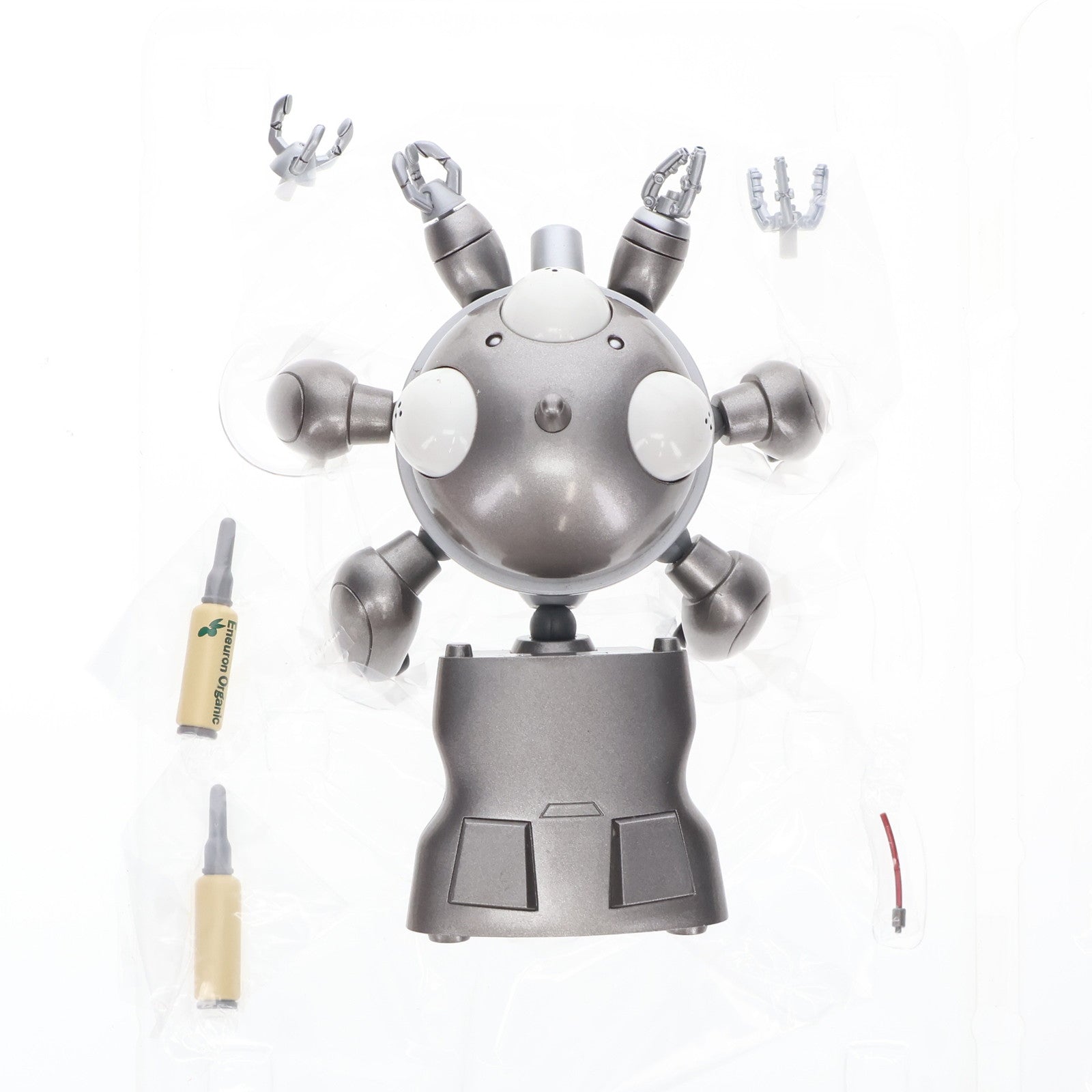 【中古即納】[FIG] ねんどろいど 023 タチコマンズ・シルバー 攻殻機動隊 STAND ALONE COMPLEX 完成品 可動フィギュア グッドスマイルカンパニー(20110901)