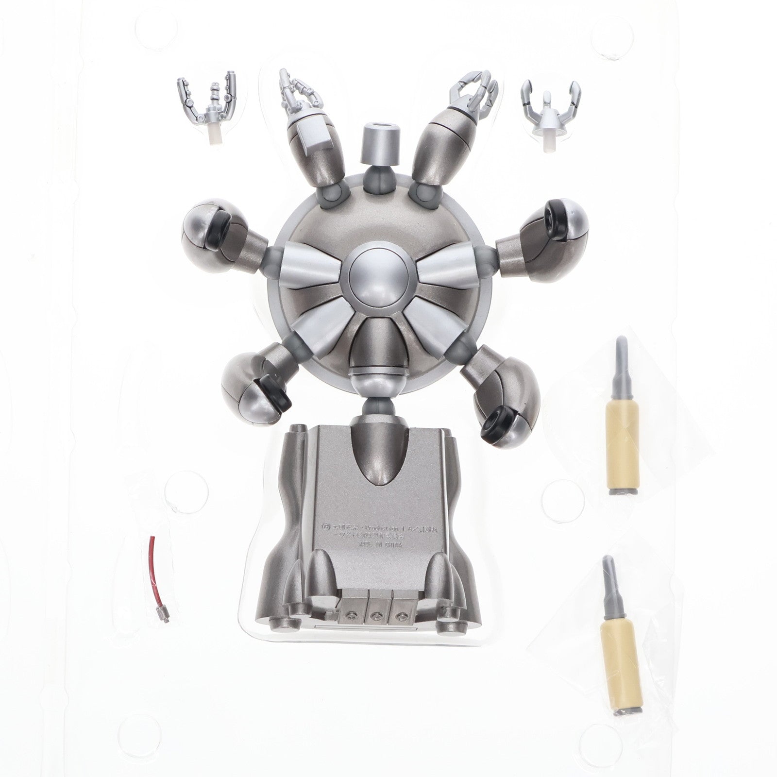 【中古即納】[FIG] ねんどろいど 023 タチコマンズ・シルバー 攻殻機動隊 STAND ALONE COMPLEX 完成品 可動フィギュア グッドスマイルカンパニー(20110901)