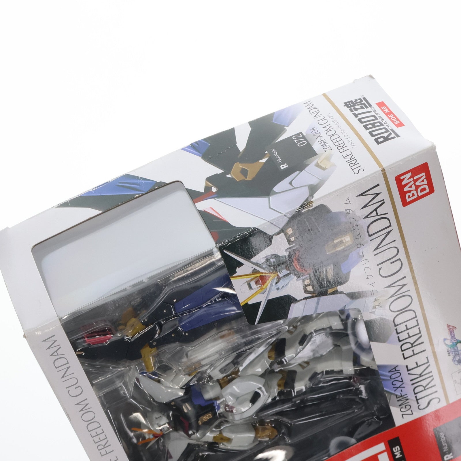 【中古即納】[FIG] 初回限定特典付属 ROBOT魂(SIDE MS) ストライクフリーダムガンダム 機動戦士ガンダムSEED DESTINY(シード デスティニー) 完成品 可動フィギュア バンダイ(20120908)