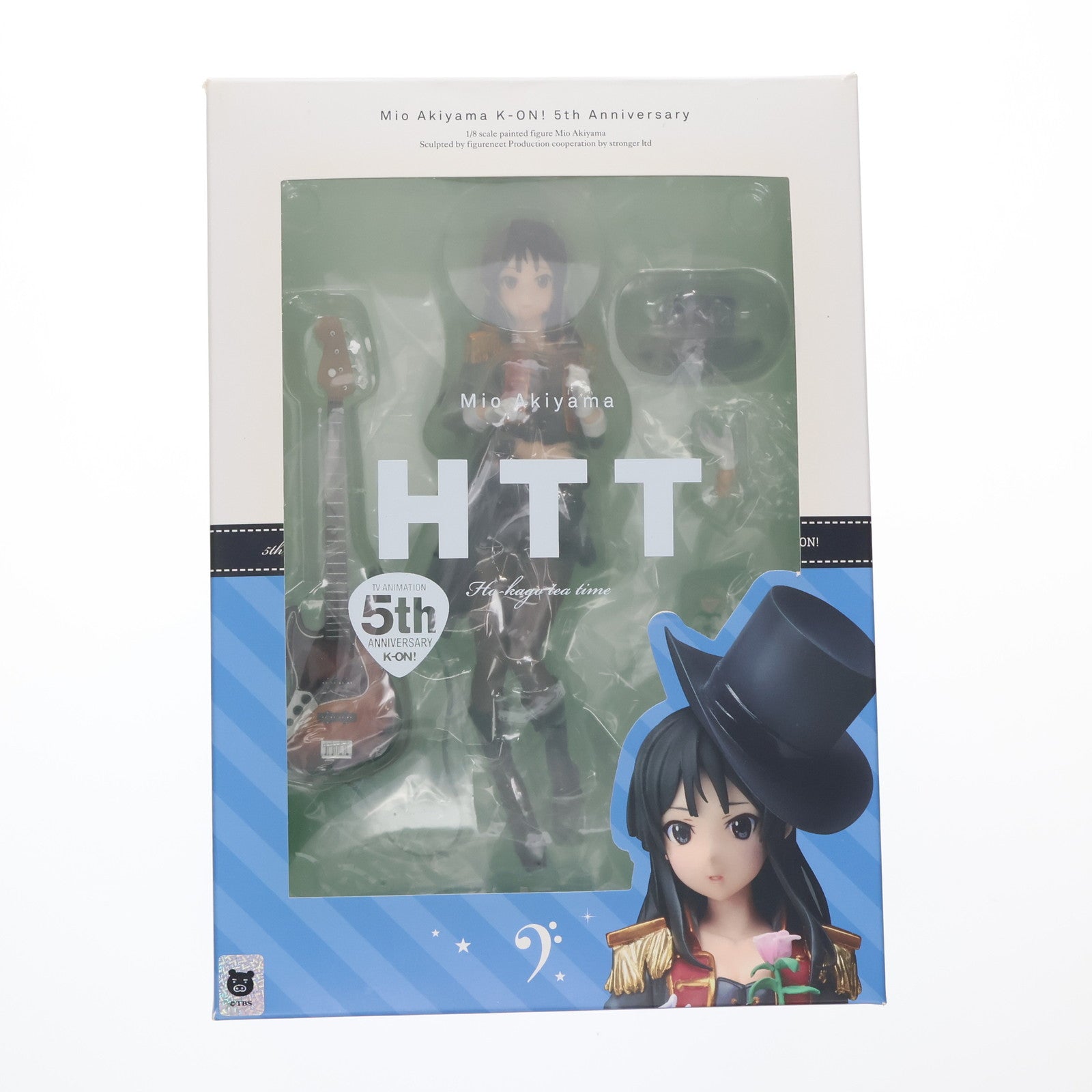 【中古即納】[FIG] アニまるっ!限定 秋山澪(あきやまみお) ～K-ON! 5th Anniversary～ けいおん! 1/8 完成品 フィギュア グランマルシェ(20161130)