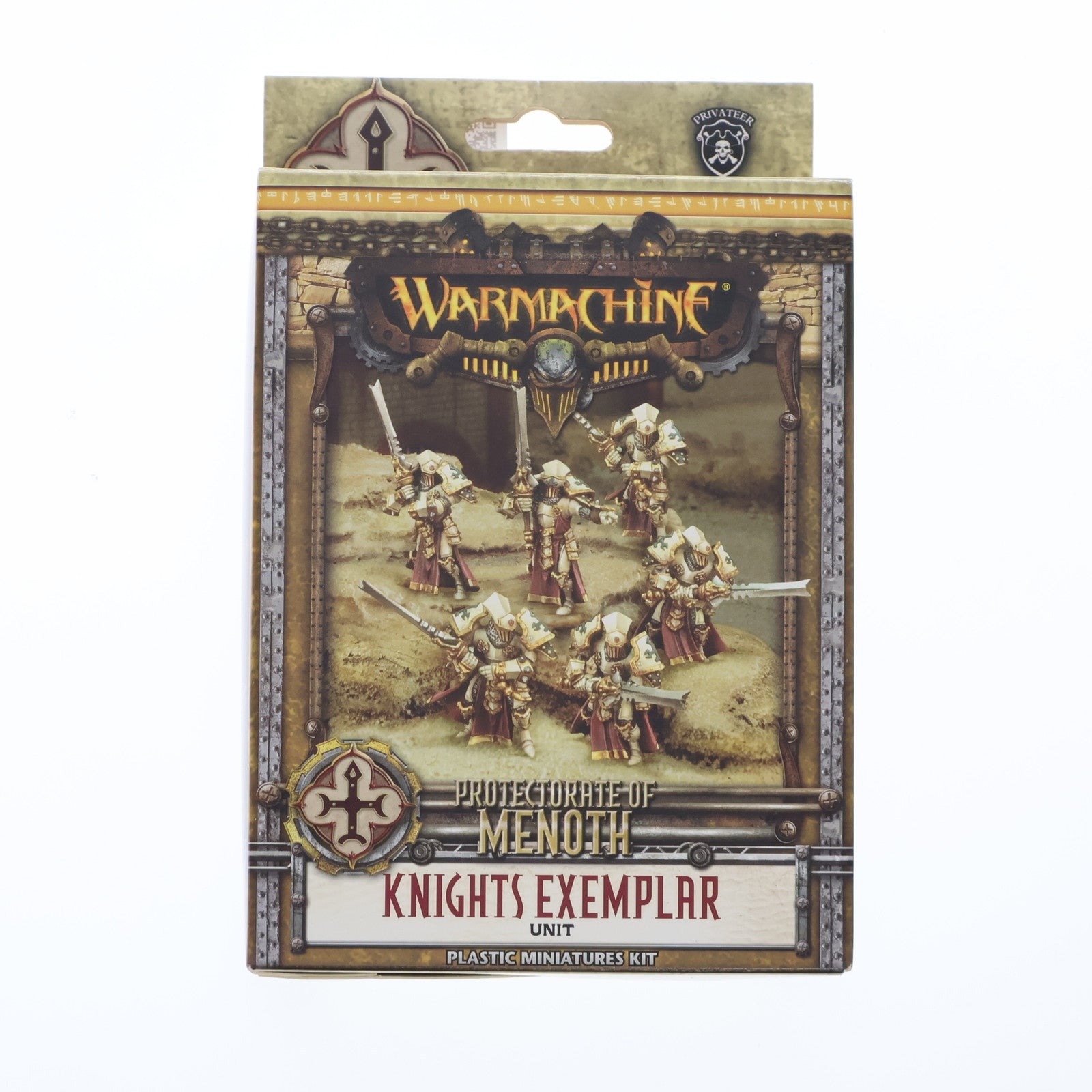 【中古即納】[FIG] Protectorate of Menoth Knights Exemplar UNIT(ナイト・エグゼンプラー ユニット) Warmachine(ウォーマシン) ガレージキット フィギュア Privateer Press(19991231)