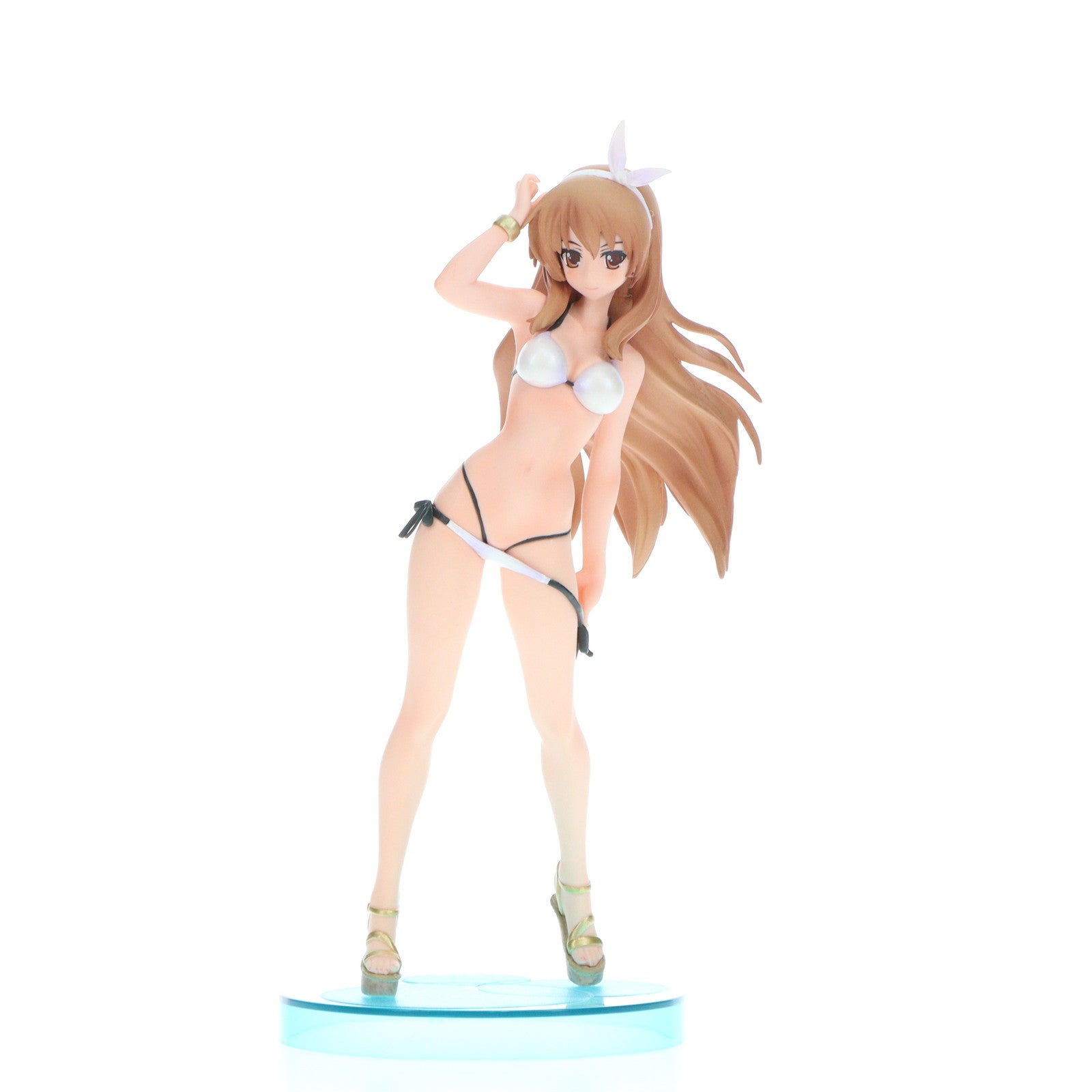 【中古即納】[FIG] (フィギュア単品) 加賀香子(かがこうこ) 水着フィギュア PS VITA ゴールデンタイム Vivid Memories 初回限定版 1/8 完成品 フィギュア 角川ゲームス(20140327)