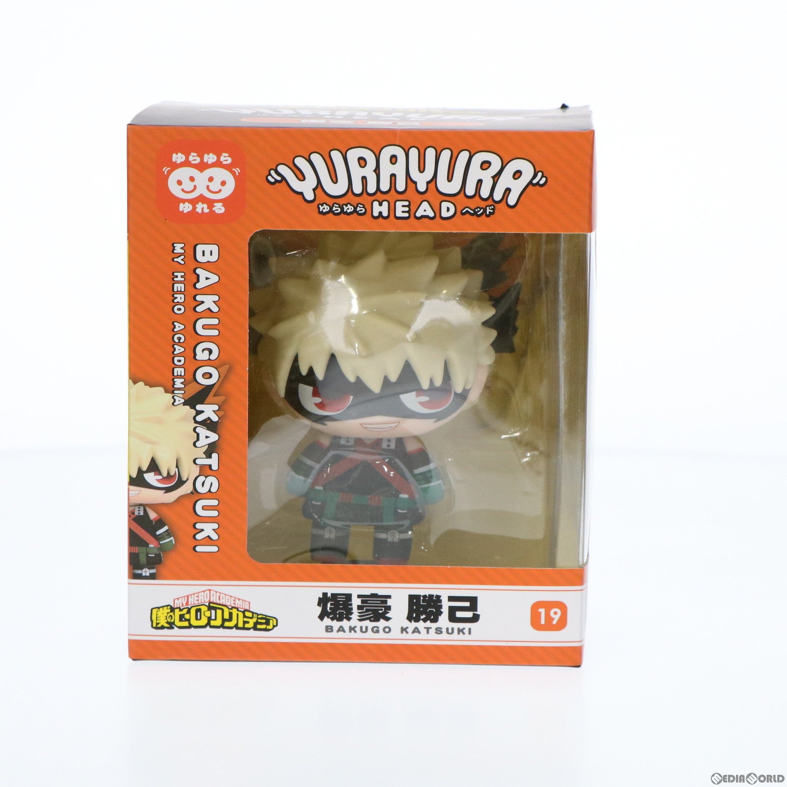 【中古即納】[FIG] ゆらゆらヘッド 爆豪勝己(ばくごうかつき) 僕のヒーローアカデミア 完成品 フィギュア タカラトミーアーツ(20220623)