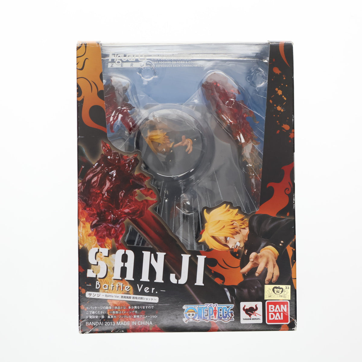 フィギュアーツZERO サンジ-Battle Ver.悪魔風脚 画竜点睛ショット-(ディアブルジャンブ フランバージュショット) フィギュアーツZERO サンジ-Battle Ver.悪魔風脚 画竜点睛