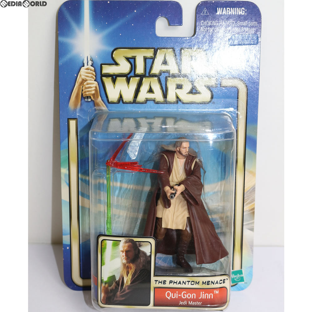 【中古即納】[FIG] スター・ウォーズ ベーシックフィギュア クワイ=ガン・ジン STAR WARS エピソード1/ファントム・メナス 完成品 フィギュア(84801) トミー(20021231)