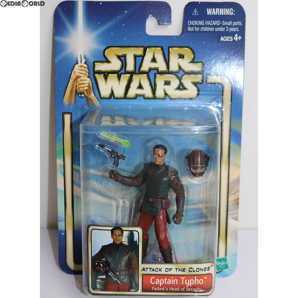 【中古即納】[FIG] スター・ウォーズ ベーシックフィギュア キャプテン・タイフォ STAR WARS エピソード2/クローンの攻撃 完成品 フィギュア(84862) トミー(20020410)
