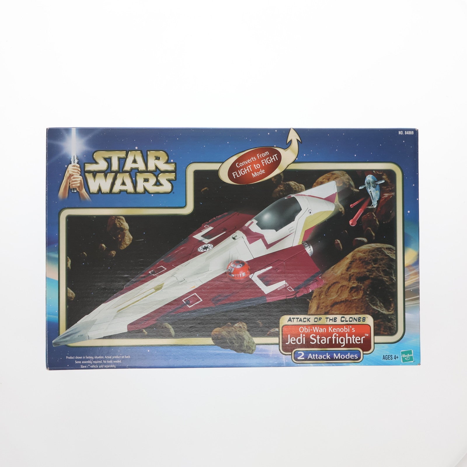【中古即納】[FIG] ジェダイ・スターファイター STAR WARS(スター・ウォーズ) エピソード2/クローンの攻撃 可動フィギュア(84869) トミー(20021231)