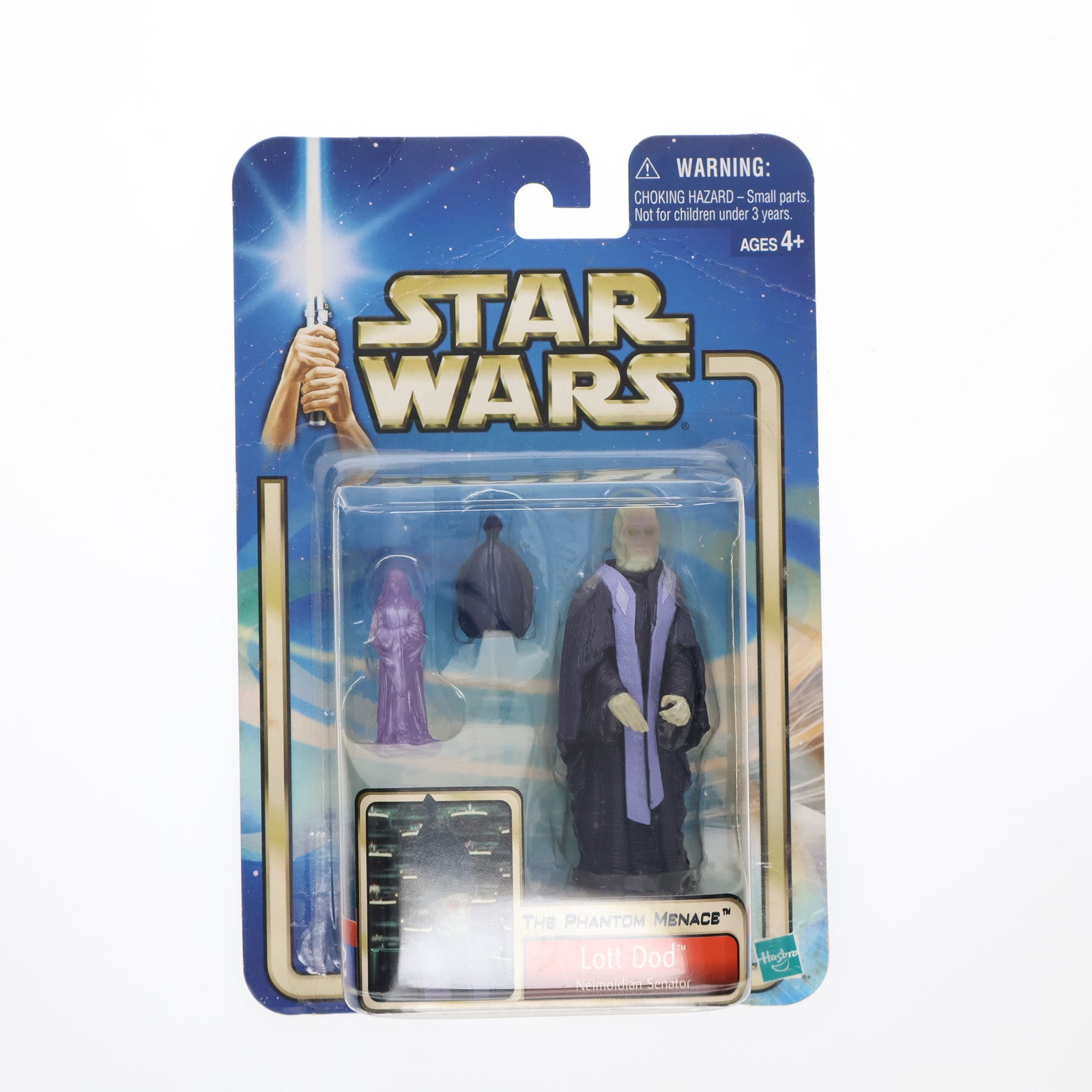 【中古即納】[FIG] スター・ウォーズ ベーシックフィギュア ロット・ドッド STAR WARS エピソード1/ファントム・メナス 完成品 可動フィギュア ハズブロ(19991231)