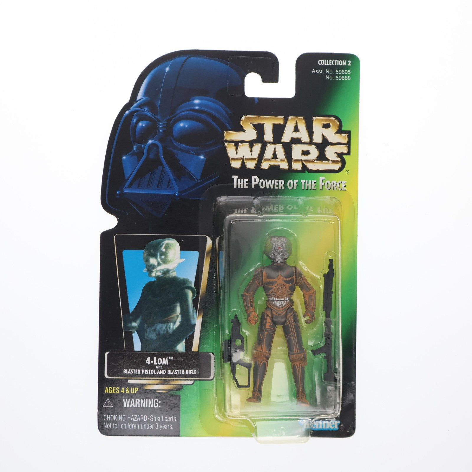 【中古即納】[FIG] The Power Of The Force スター・ウォーズ ベーシックフィギュア 4LOM STAR WARS 完成品 可動フィギュア(69688) ハズブロ(19971231)