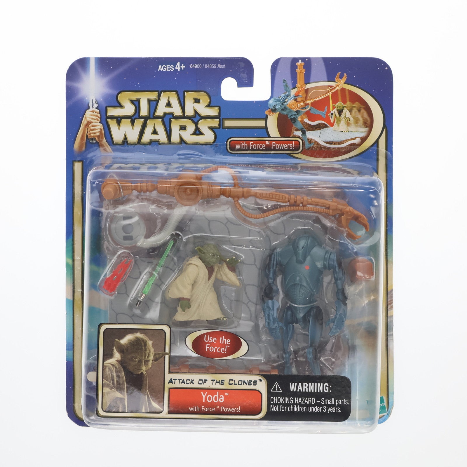【中古即納】[FIG] ヨーダ DXフィギュア STAR WARS(スター・ウォーズ) エピソード2/クローンの攻撃 完成品 可動フィギュア(84900) ハズブロ(20021231)
