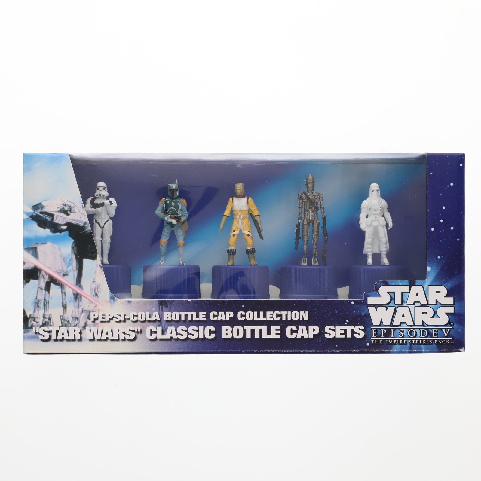 【中古即納】[FIG] ペプシコーラ ボトルキャップコレクション STAR WARS CLASSIC BOTTLE CAP SET(スター・ウォーズ クラシックボトルキャップセット) No.4 STAR WARS(スター・ウォーズ) エピソード5/帝国の逆襲 完成品 フィギュア ペプシ(20020730)