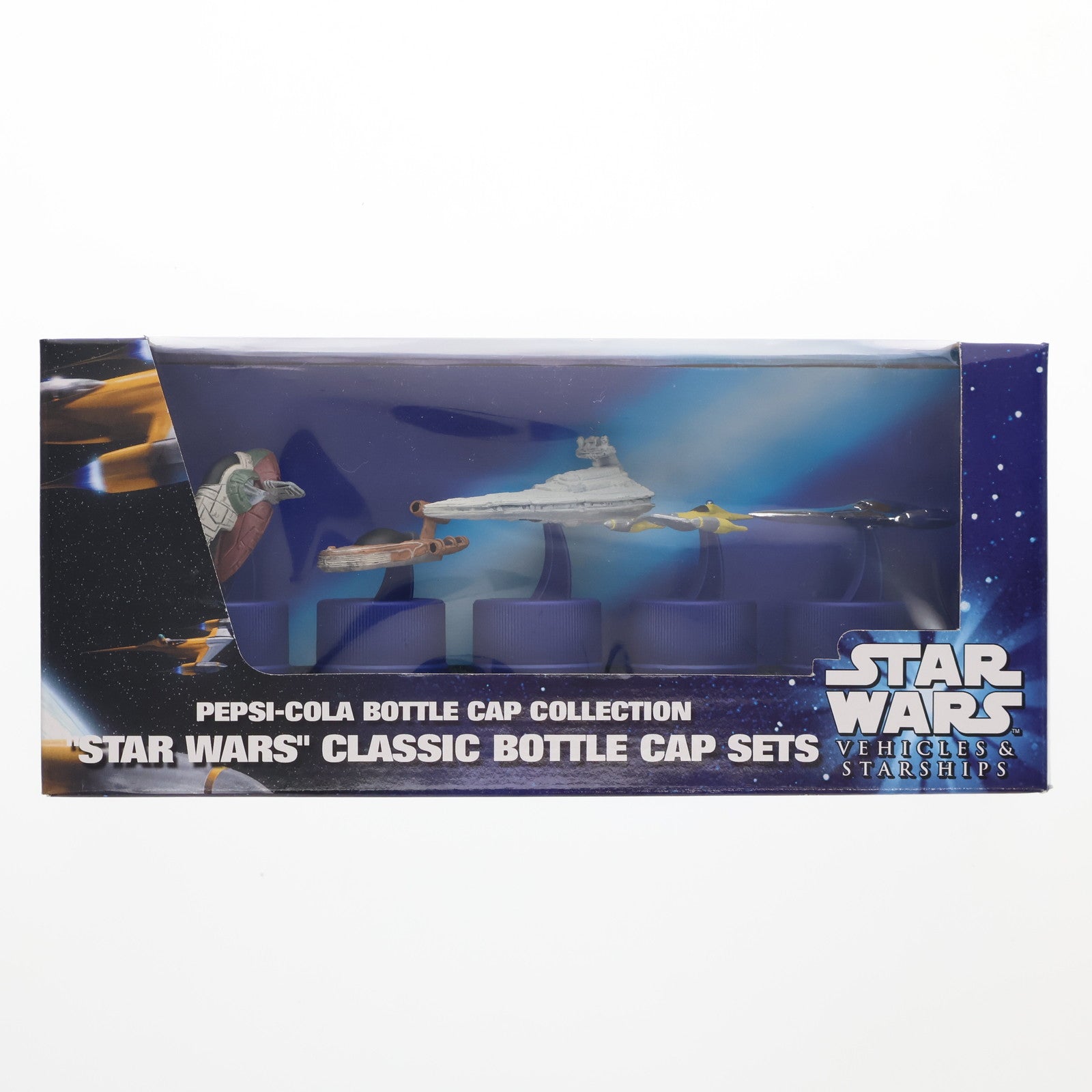 【中古即納】[FIG] ペプシコーラ ボトルキャップコレクション STAR WARS CLASSIC BOTTLE CAP SET(スター・ウォーズ クラシックボトルキャップセット) No.10 STAR WARS(スター・ウォーズ) VEHICLES&STARSHIPS(ビークル&スターシップ) 完成品 フィギュア ペプシ(20020730)