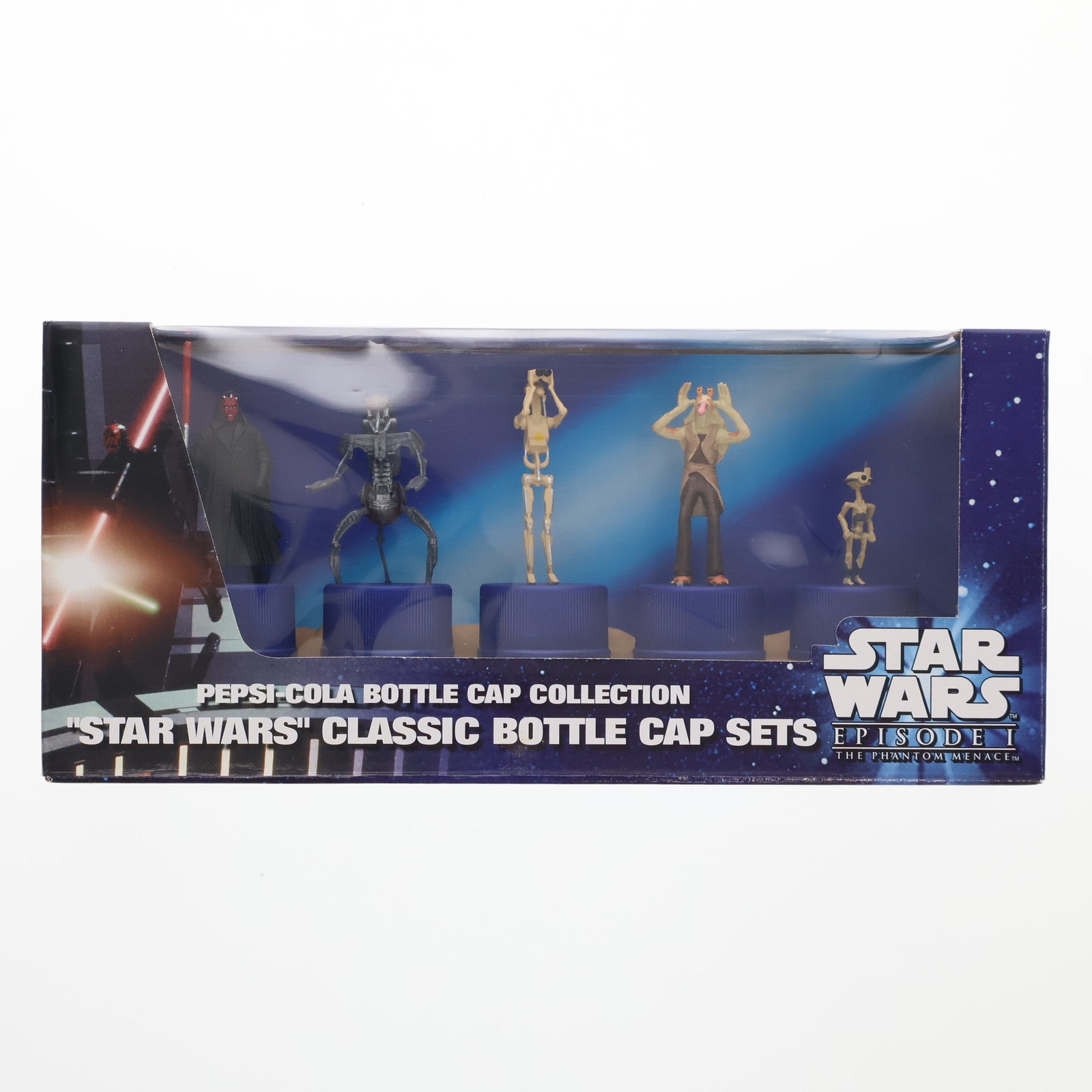 【中古即納】[FIG] ペプシコーラ ボトルキャップコレクション STAR WARS CLASSIC BOTTLE CAP SET(スター・ウォーズ クラシックボトルキャップセット) No.8 STAR WARS(スター・ウォーズ) エピソード1/ファントム・メナス 完成品 フィギュア ペプシ(20020730)