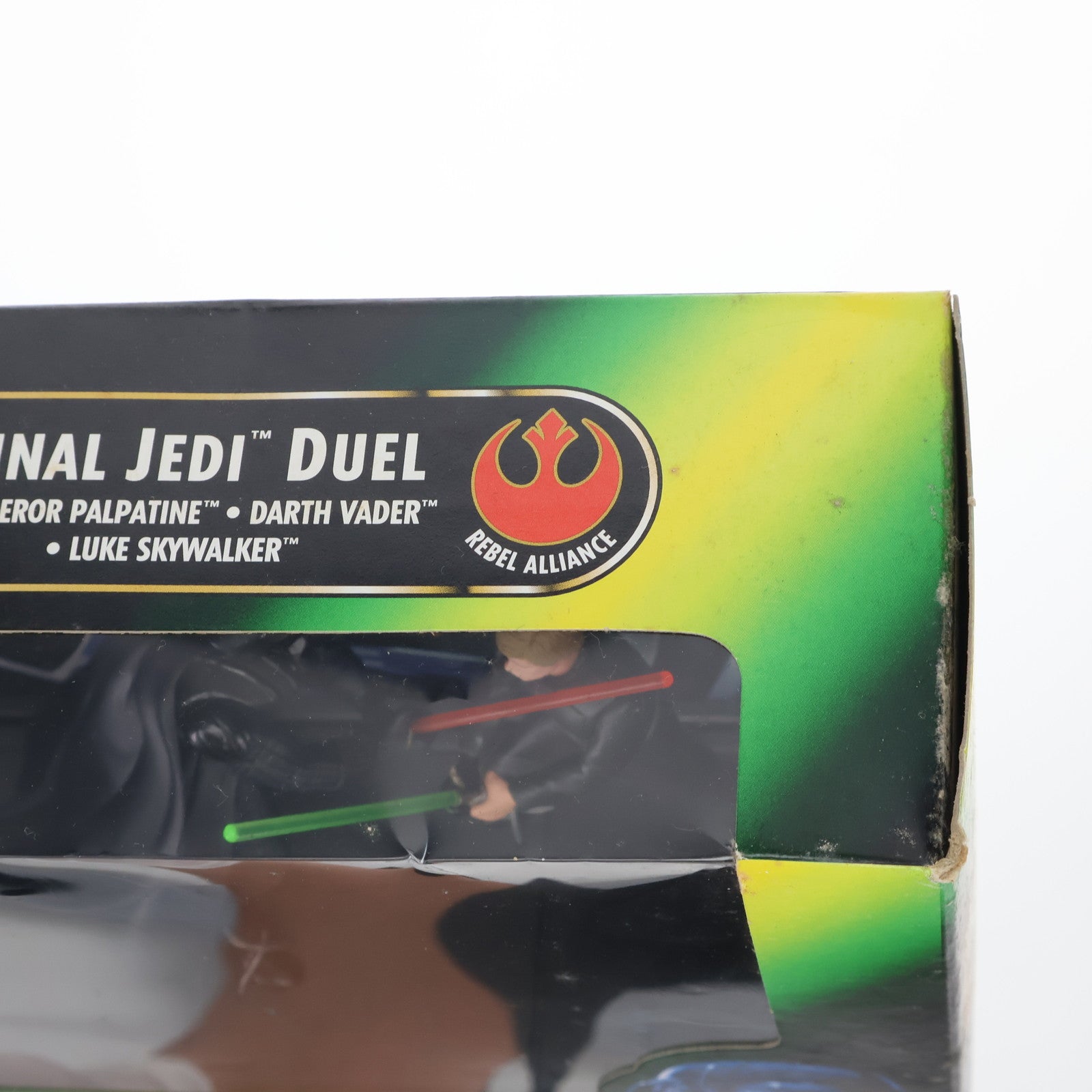 【中古即納】[FIG] スター・ウォーズ パワー・オブ・ザ・フォース シネマシーン ファイナルジェダイ デュエル -ルーク&ダース・ベイダー&パルパティーン- STAR WARS 完成品 可動フィギュア(69783) Kenner(ケナー)(19991231)