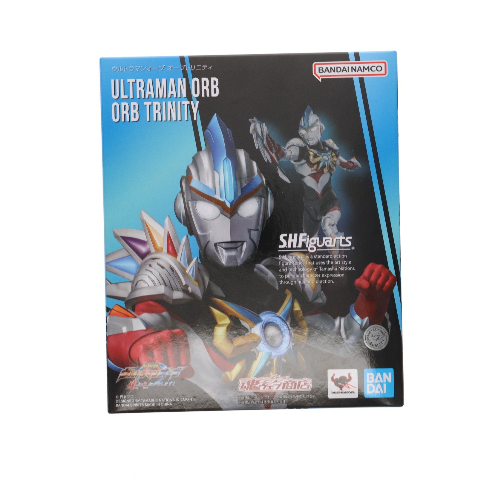 【中古即納】[FIG] 魂ウェブ商店限定 S.H.Figuarts(フィギュアーツ) ウルトラマンオーブ オーブトリニティ 劇場版 ウルトラマンオーブ 絆の力、おかりします! 完成品 可動フィギュア バンダイスピリッツ(20241118)