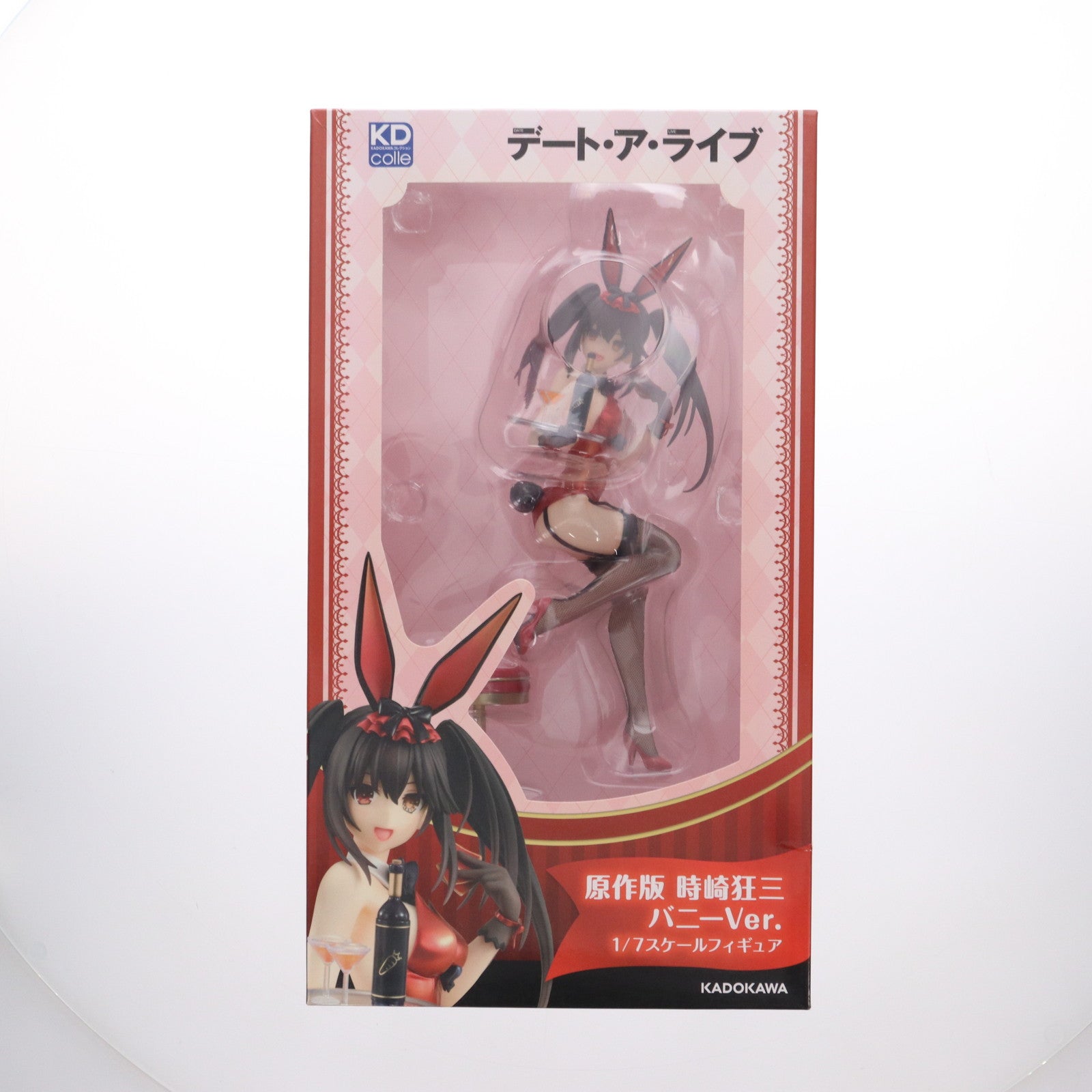 【中古即納】[FIG] Kdcolle 原作版 時崎狂三(ときさきくるみ) バニーVer. デート・ア・ライブ 1/7 完成品 フィギュア KADOKAWA(カドカワ)(20210401)