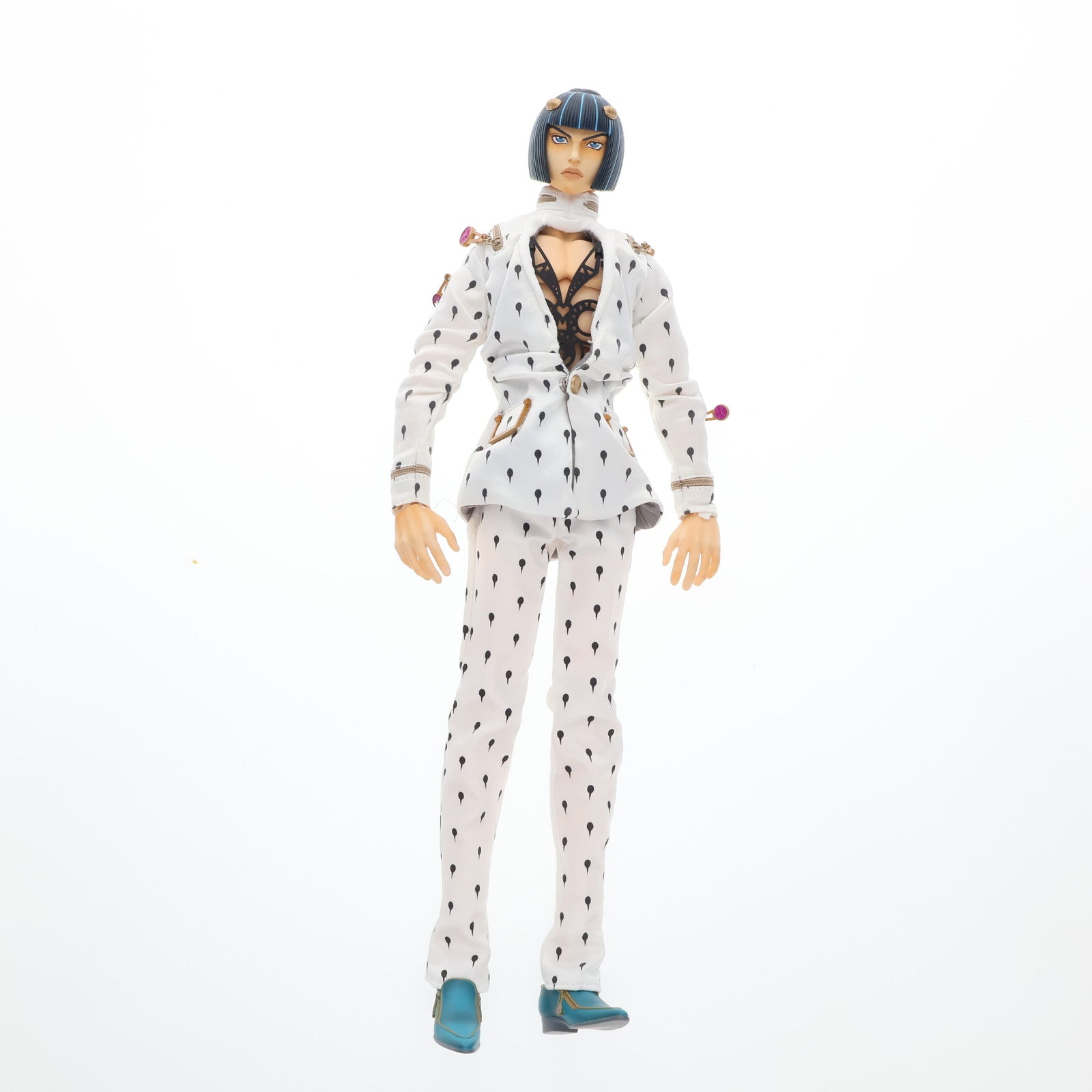 【中古即納】[FIG] リアルアクションヒーローズ No.560 RAH ブローノ・ブチャラティ ジョジョの奇妙な冒険 第五部 黄金の風 完成品 可動フィギュア メディコム・トイ(20120328)