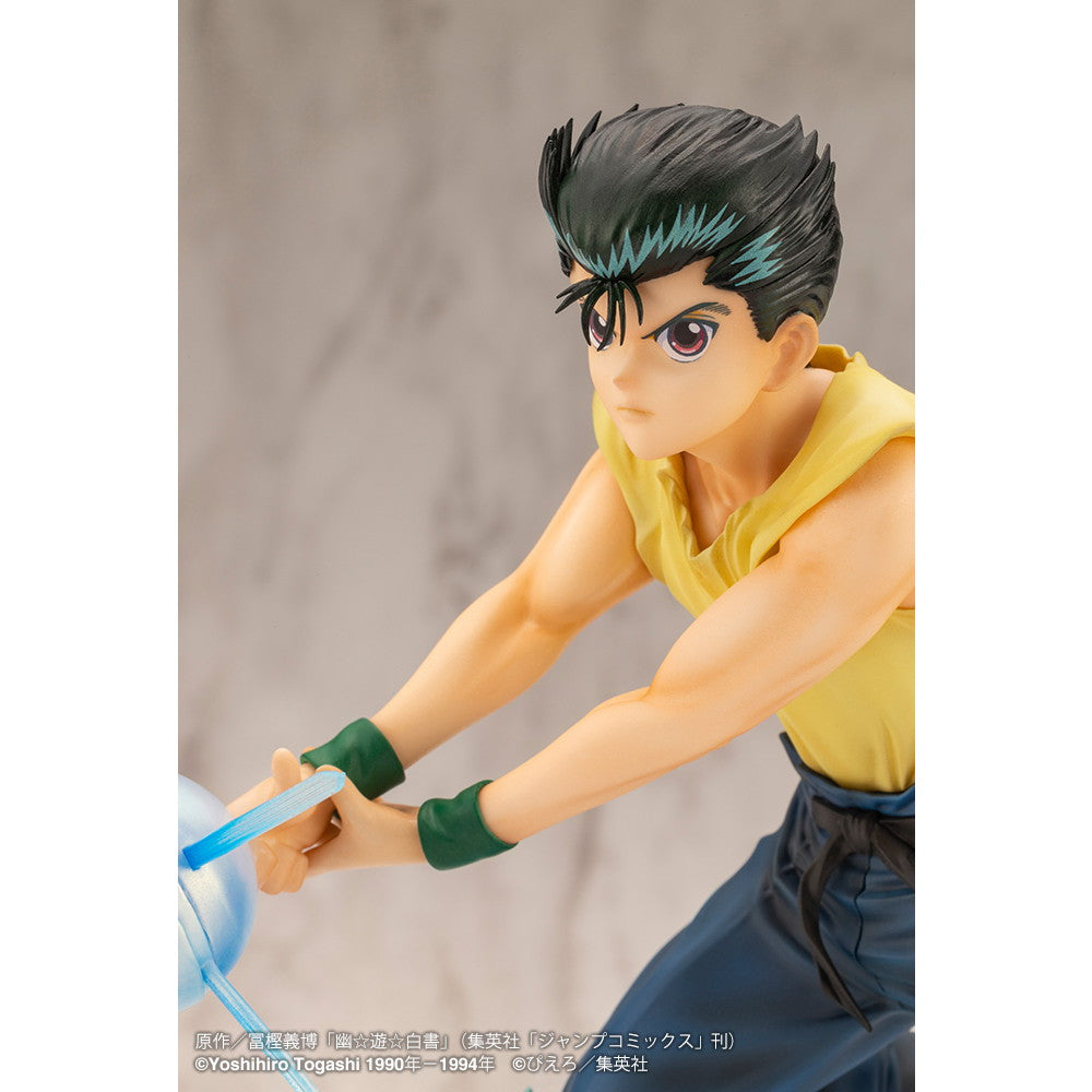【中古即納】[FIG] ARTFX J 浦飯幽助(うらめしゆうすけ) Ver.2 幽☆遊☆白書 1/8 完成品 フィギュア コトブキヤ(20241228)