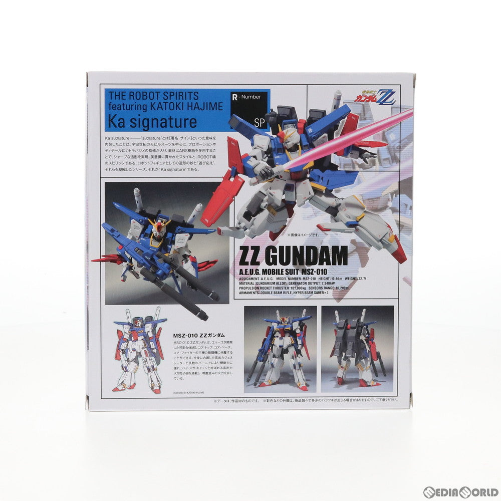 【中古即納】[FIG] 魂ウェブ商店限定 ROBOT魂(Ka signature)(SIDE MS) ZZガンダム 機動戦士ガンダムZZ(ダブルゼータ) 完成品 可動フィギュア バンダイスピリッツ(20201001)