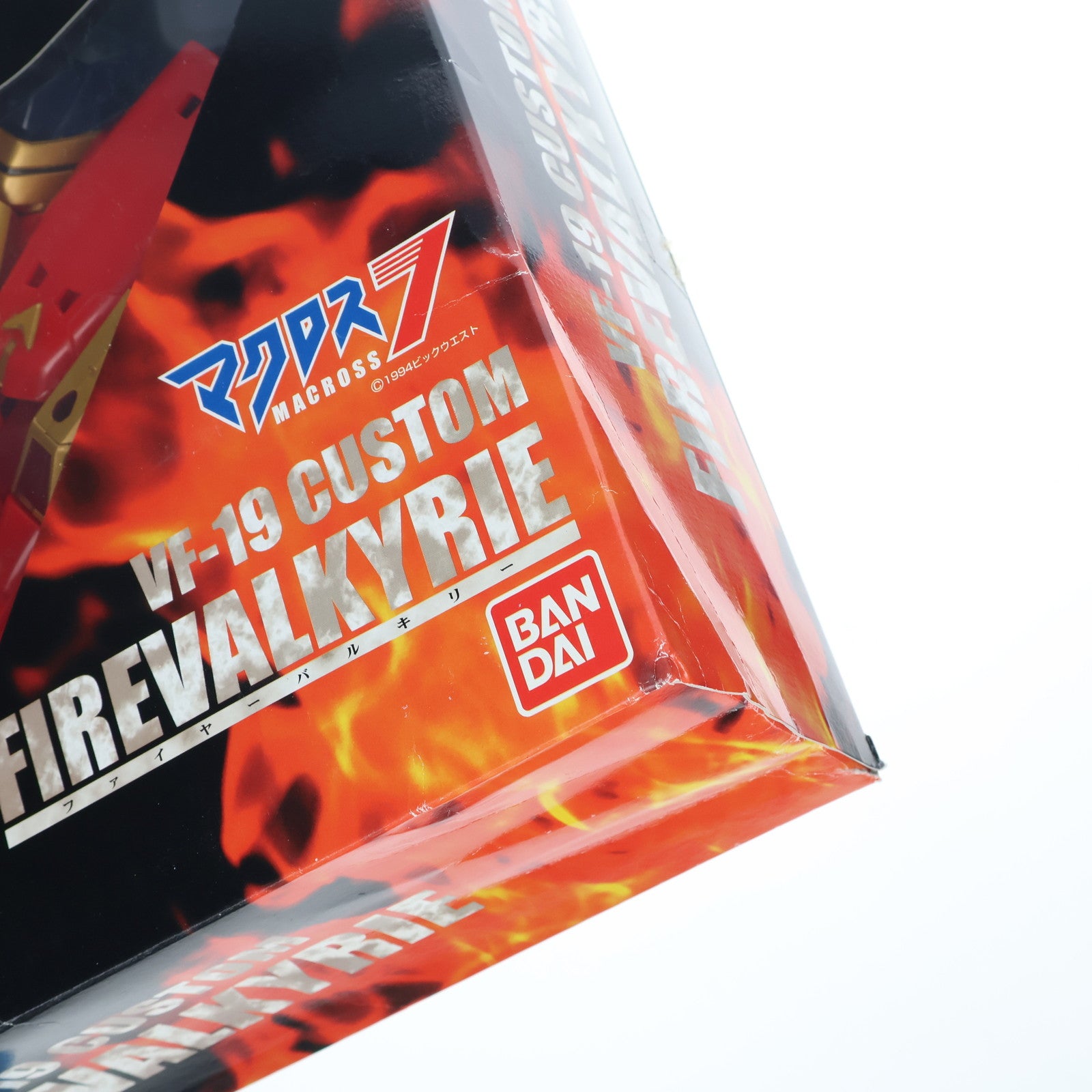 【中古即納】[FIG] VF-19 ファイアーバルキリー マクロス7 1/65 完成品 アクションフィギュア バンダイ(20010331)