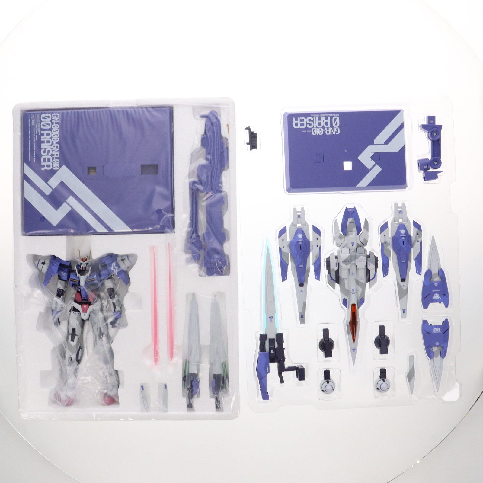 【中古即納】[FIG] METAL BUILD ダブルオーライザー デザイナーズブルー Ver. 機動戦士ガンダム00(ダブルオー) 完成品 可動フィギュア TAMASHII NATION 2019&魂ウェブ商店限定 バンダイスピリッツ(20191025)