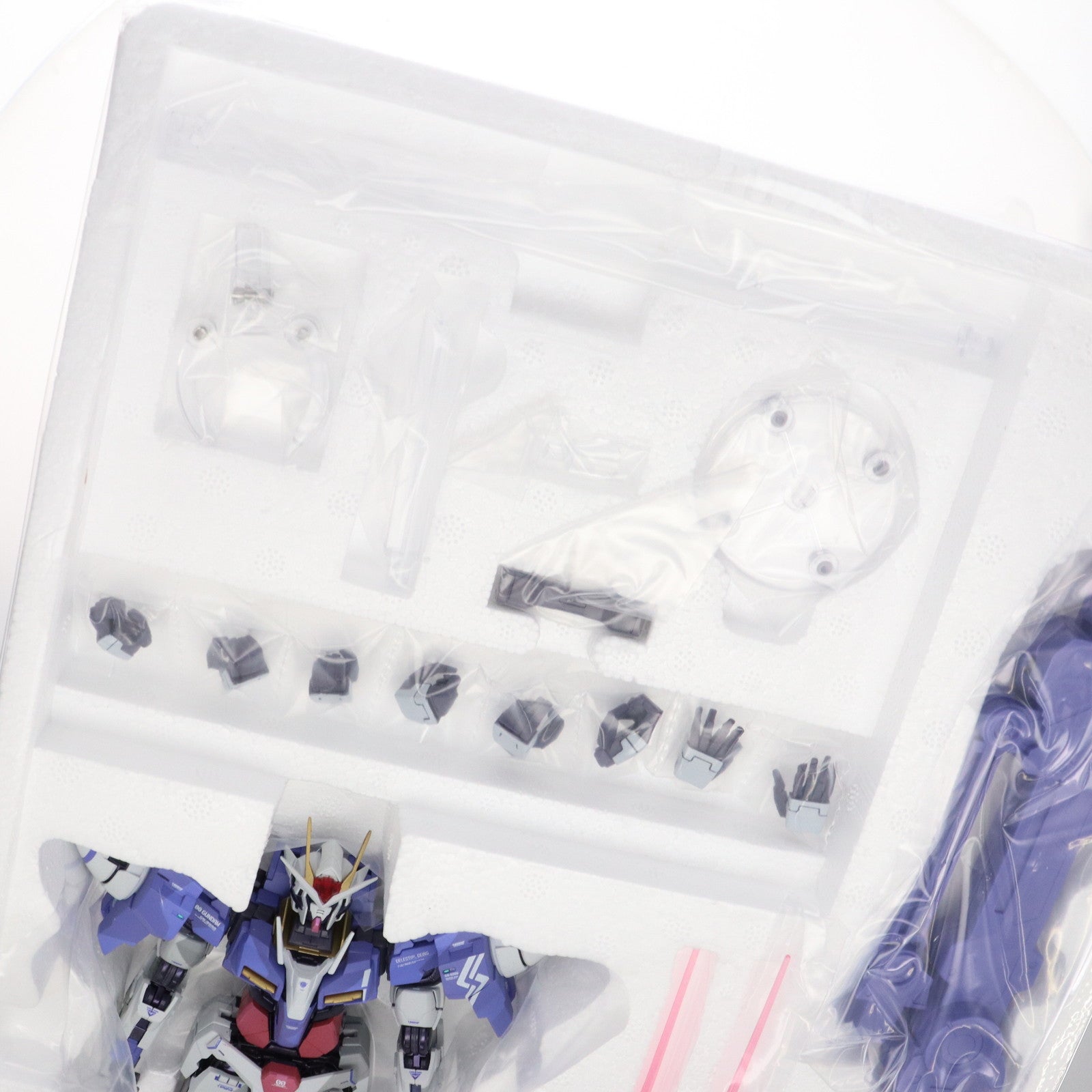 【中古即納】[FIG] METAL BUILD ダブルオーライザー デザイナーズブルー Ver. 機動戦士ガンダム00(ダブルオー) 完成品 可動フィギュア TAMASHII NATION 2019&魂ウェブ商店限定 バンダイスピリッツ(20191025)