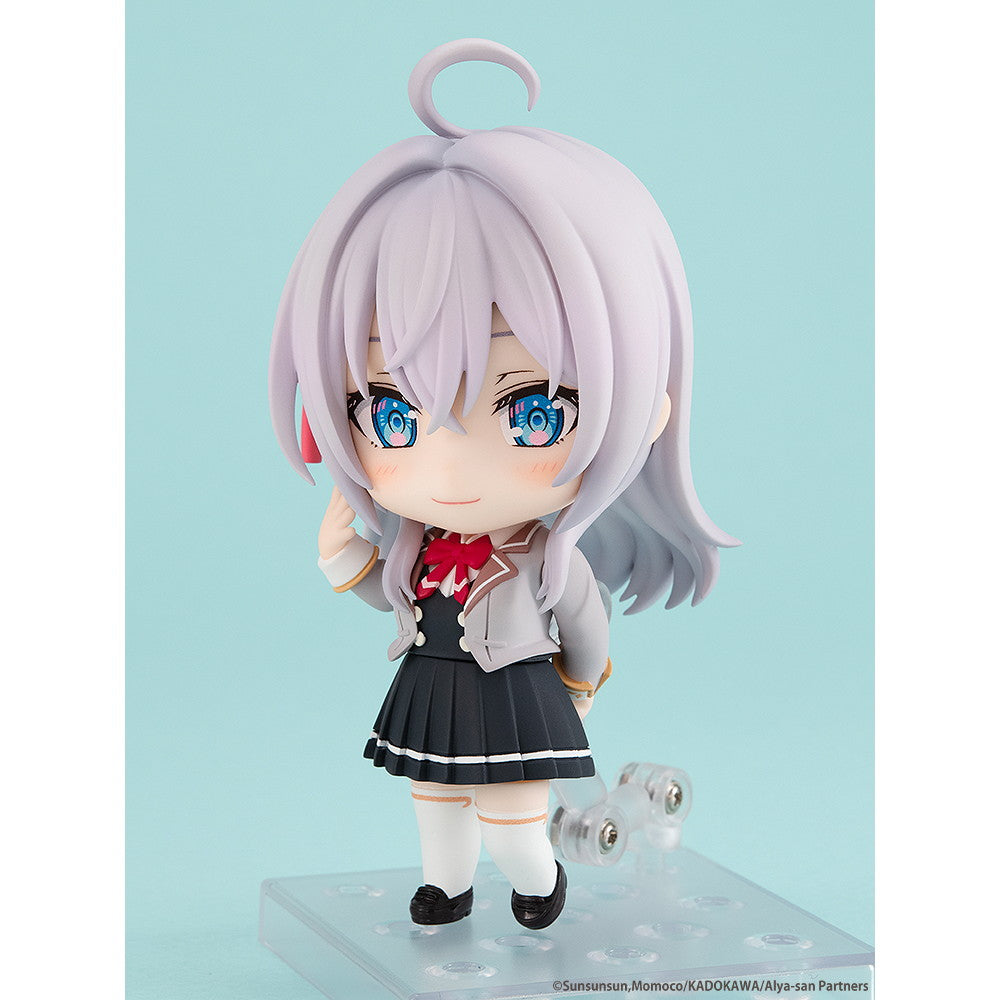 【中古即納】[FIG] ねんどろいど 2576 アリサ・ミハイロヴナ・九条(くじょう) 時々ボソッとロシア語でデレる隣のアーリャさん 完成品 可動フィギュア KADOKAWA(カドカワ)(20250330)