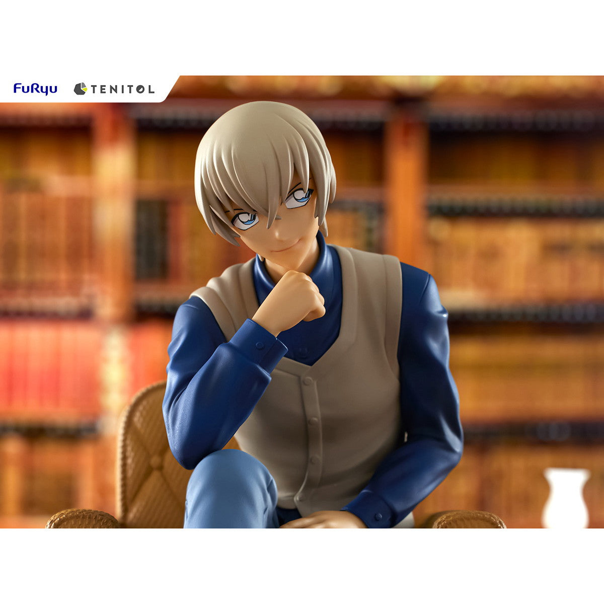 【中古即納】[FIG] TENITOL 安室透(あむろとおる) 名探偵コナン 完成品 フィギュア(AMU-TNL0091) フリュー(20241226)