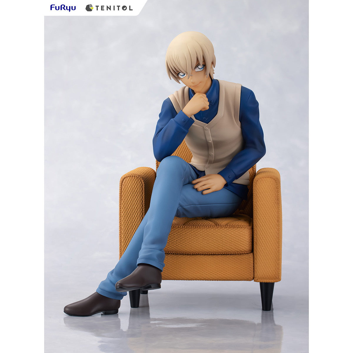 【中古即納】[FIG] TENITOL 安室透(あむろとおる) 名探偵コナン 完成品 フィギュア(AMU-TNL0091) フリュー(20241226)