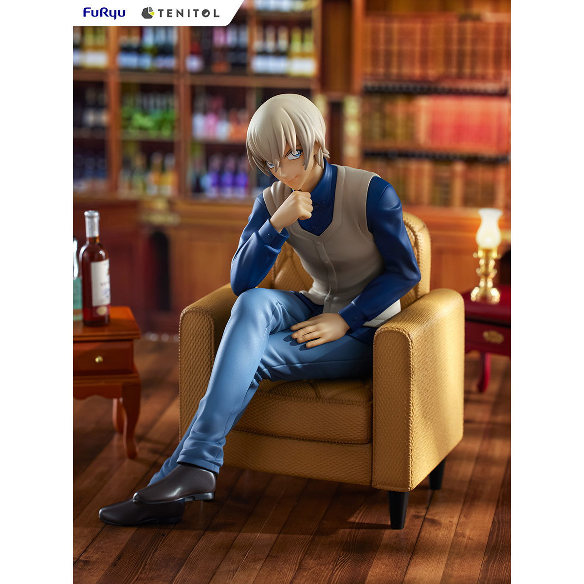 【中古即納】[FIG] TENITOL 安室透(あむろとおる) 名探偵コナン 完成品 フィギュア(AMU-TNL0091) フリュー(20241226)