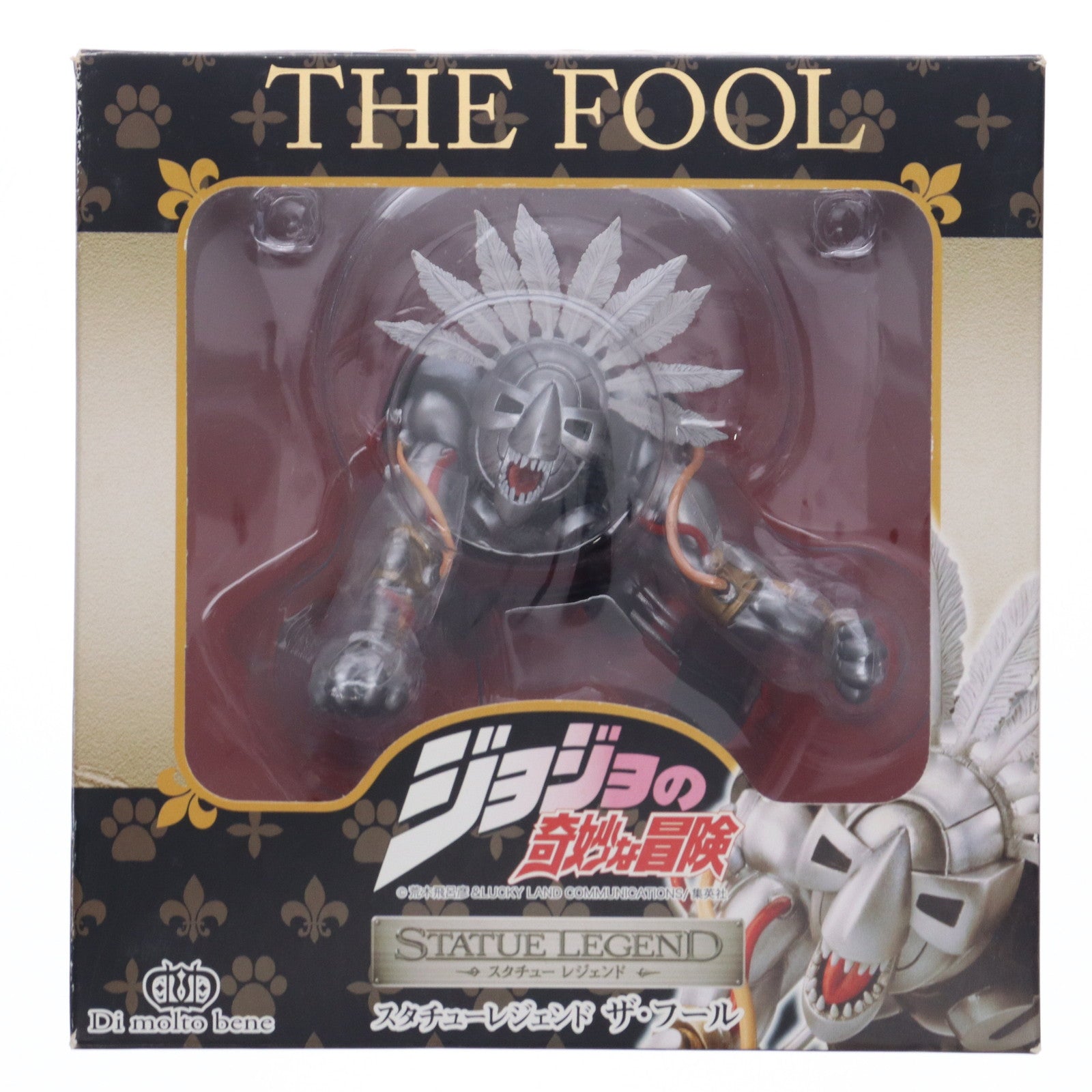 【中古即納】[FIG] スタチューレジェンド 第1弾 ザ・フール ジョジョの奇妙な冒険 第三部 スターダストクルセイダース 完成品 フィギュア ディ・モールト ベネ(20110416)